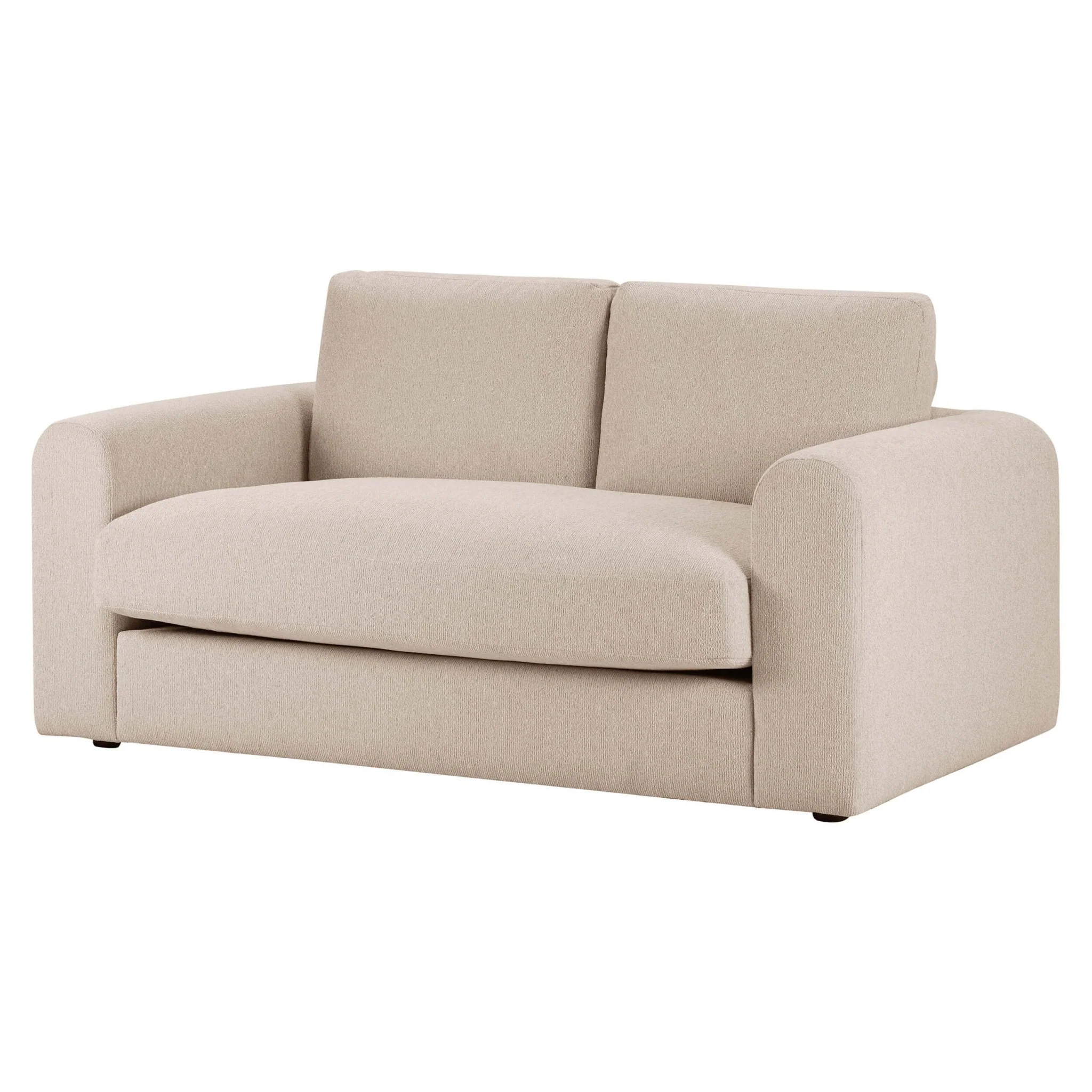 Antalya 2 Seater Sofa - Sand Boucle - Image 3