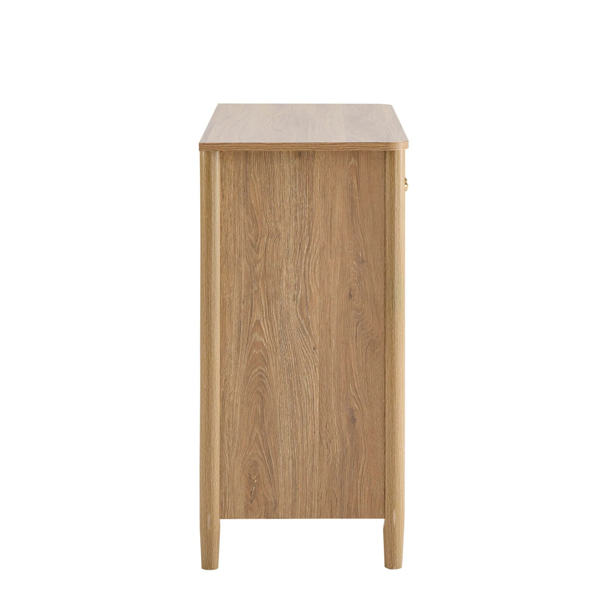 Betty 2 Door Sideboard with Drawers - Light Wood - Image 6