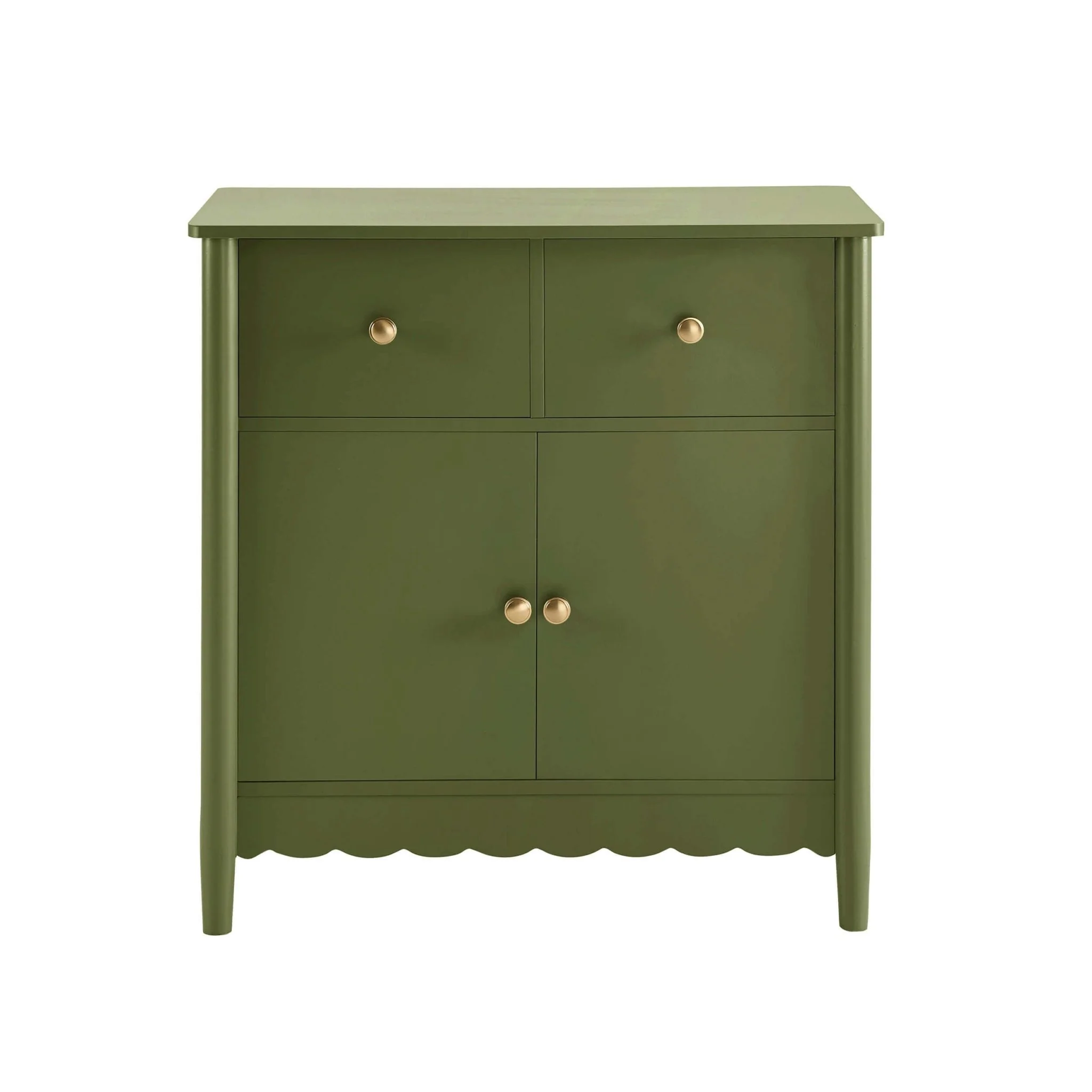 Betty 2 Door Sideboard with Drawers - Olive - Image 3