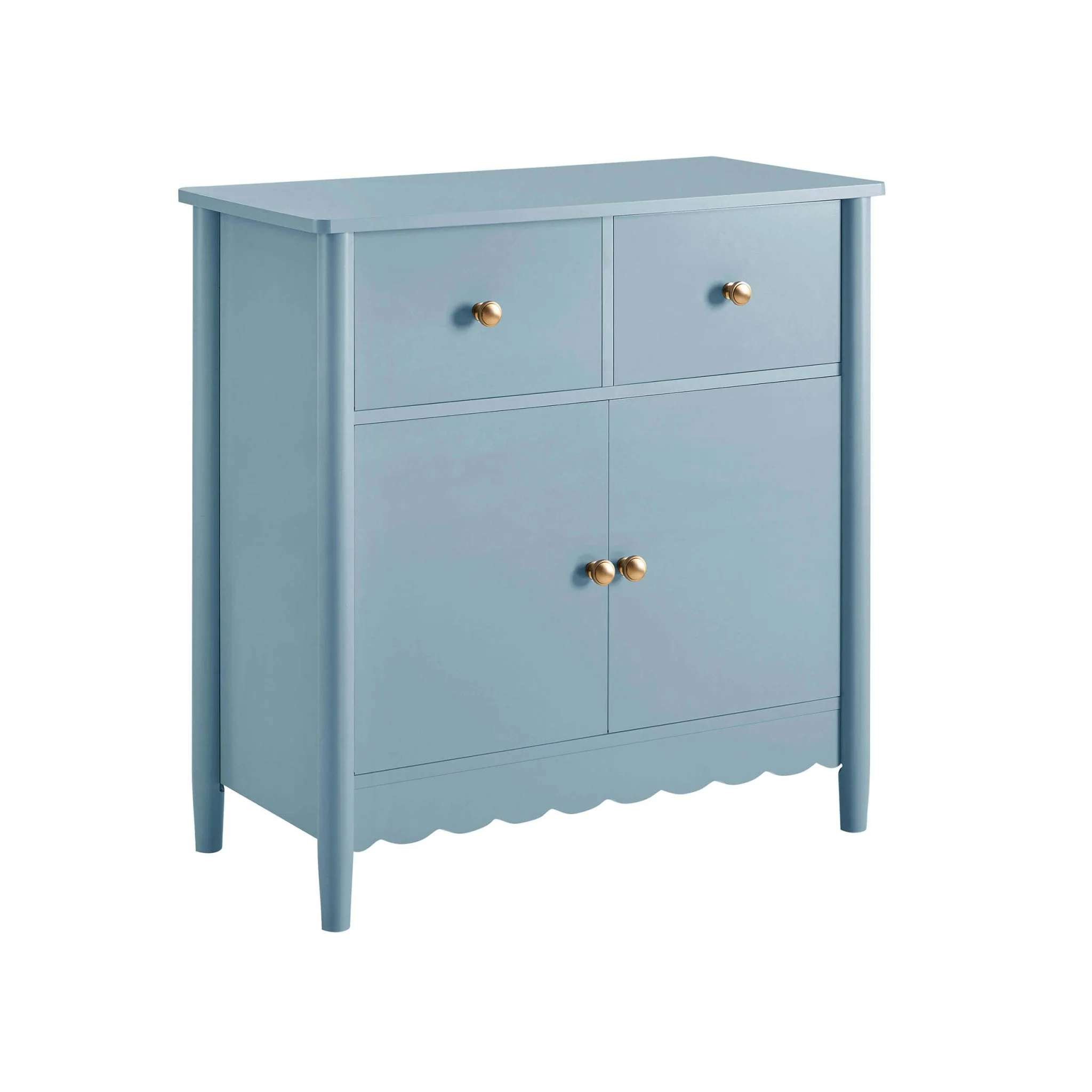 Betty 2 Door Sideboard with Drawers - Sky Blue - Image 6