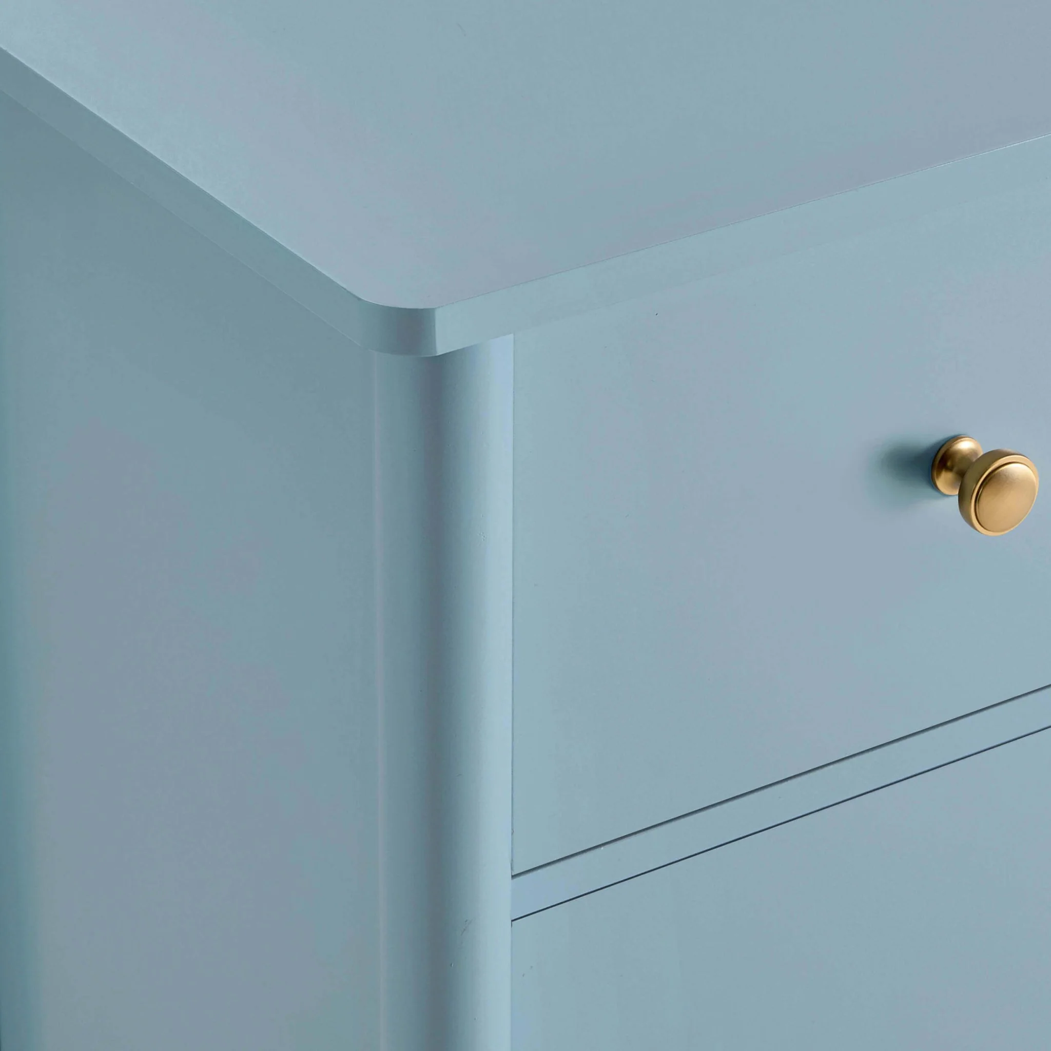 Betty 2 Door Sideboard with Drawers - Sky Blue - Image 9