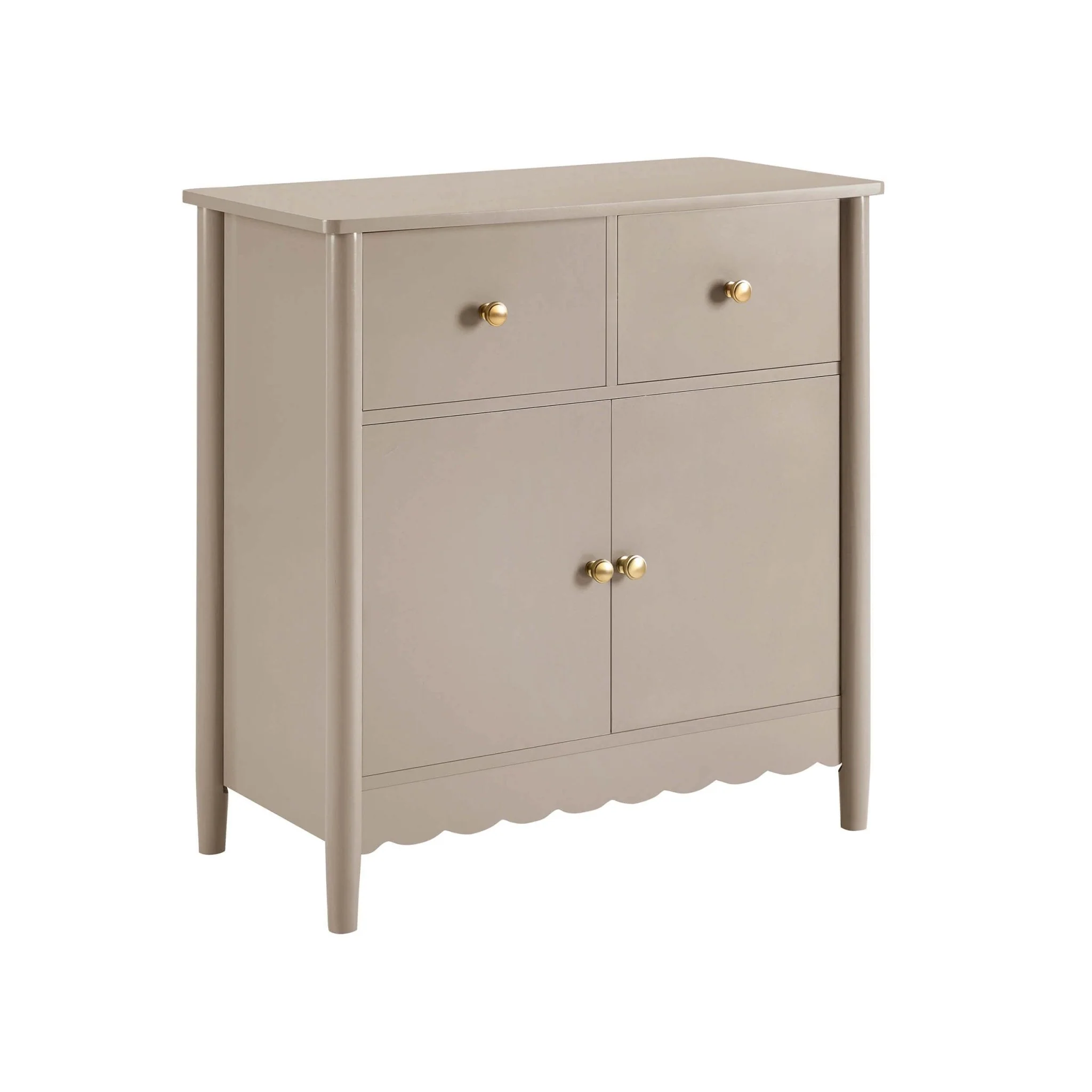 Betty 2 Door Sideboard with Drawers - Taupe - Image 4