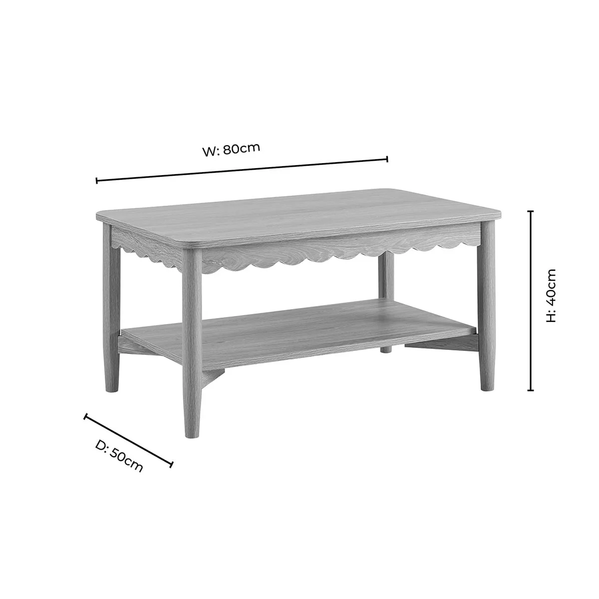 Betty Coffee Table - Sky Blue - Image 7