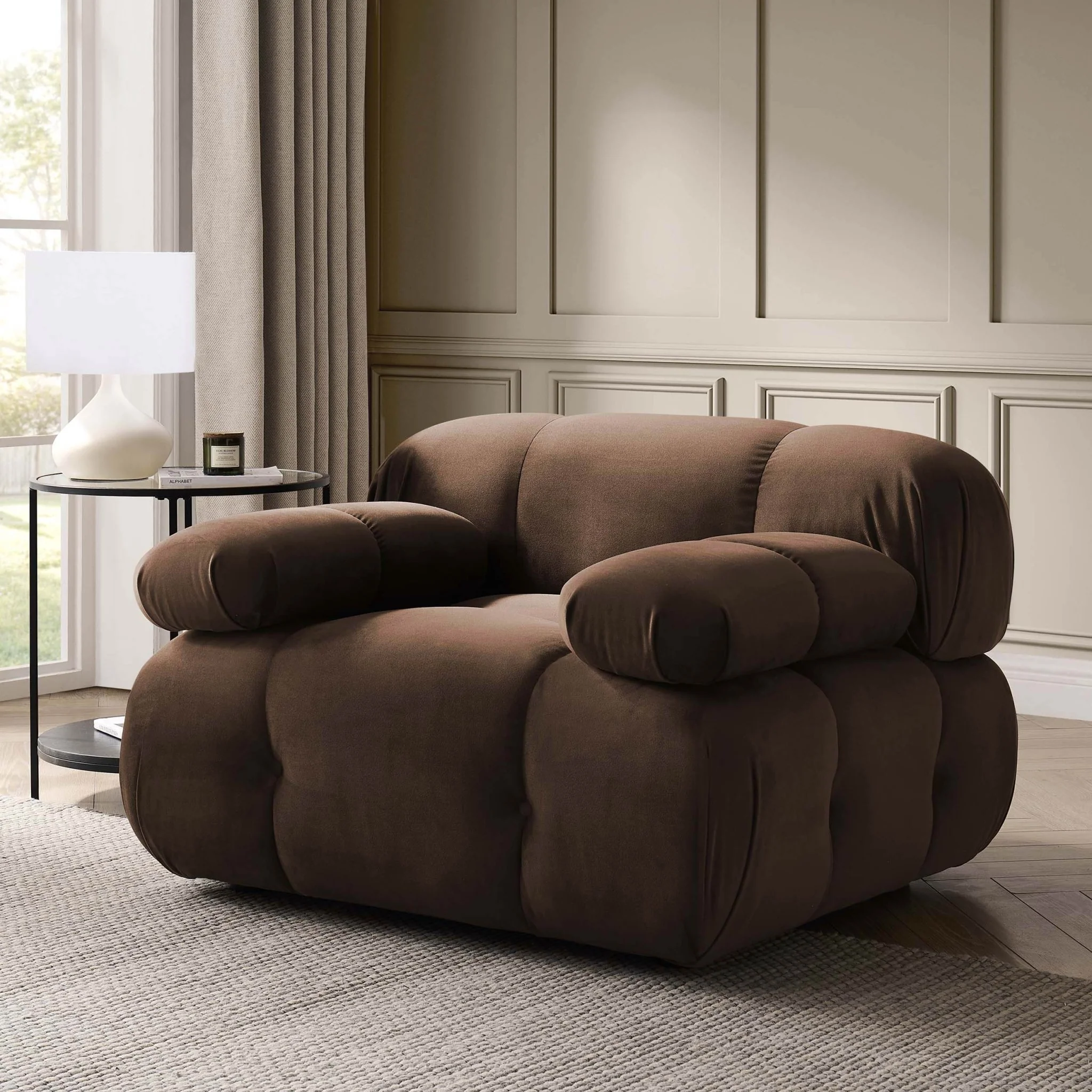 Bondi Armchair - Cappuccino