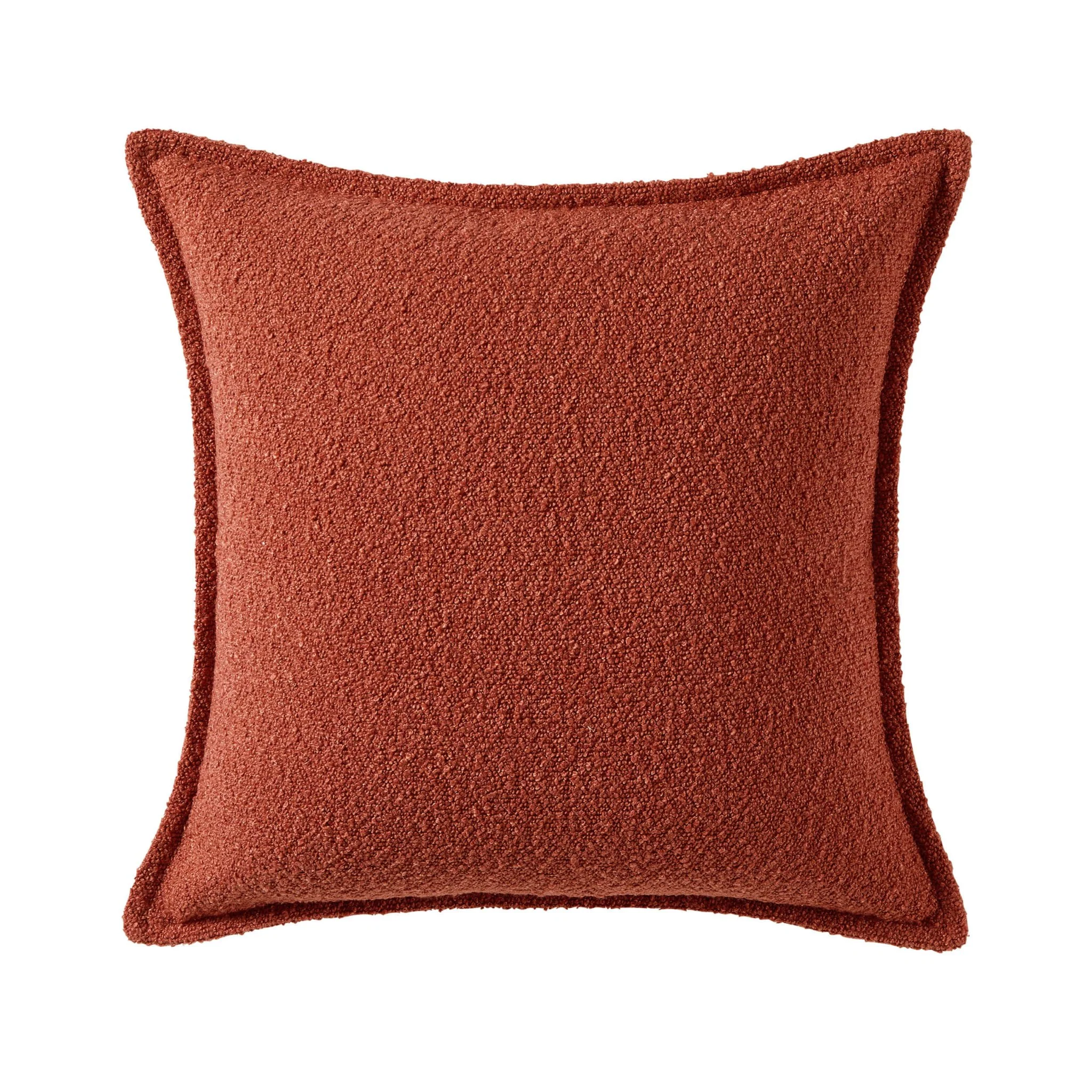 Boucle Cushion Cover - Rust - Image 4