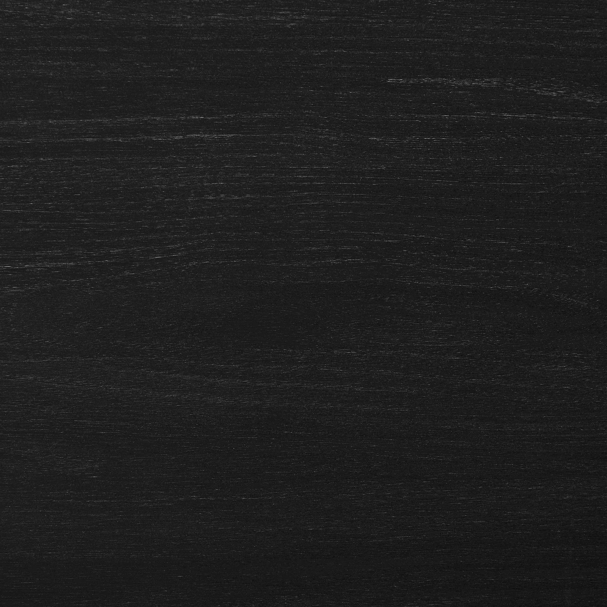 Brooke Round 4-6 Seater Dining Table - Black/Wood - Image 6