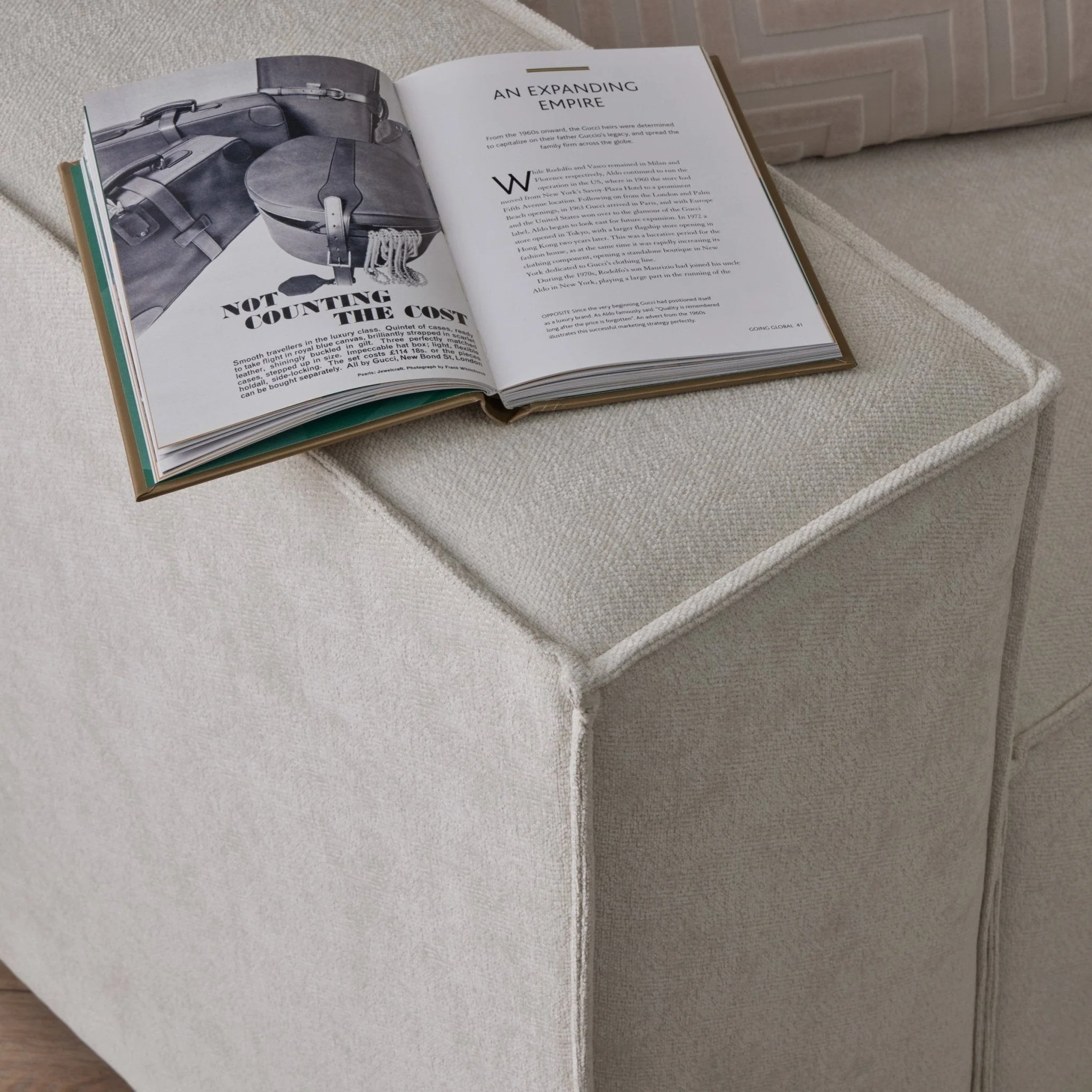 Brooklyn Loveseat - Ivory - Image 5