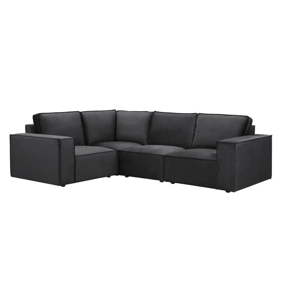 Brooklyn Small Left Hand L-Shape Sofa - Ink - Image 2