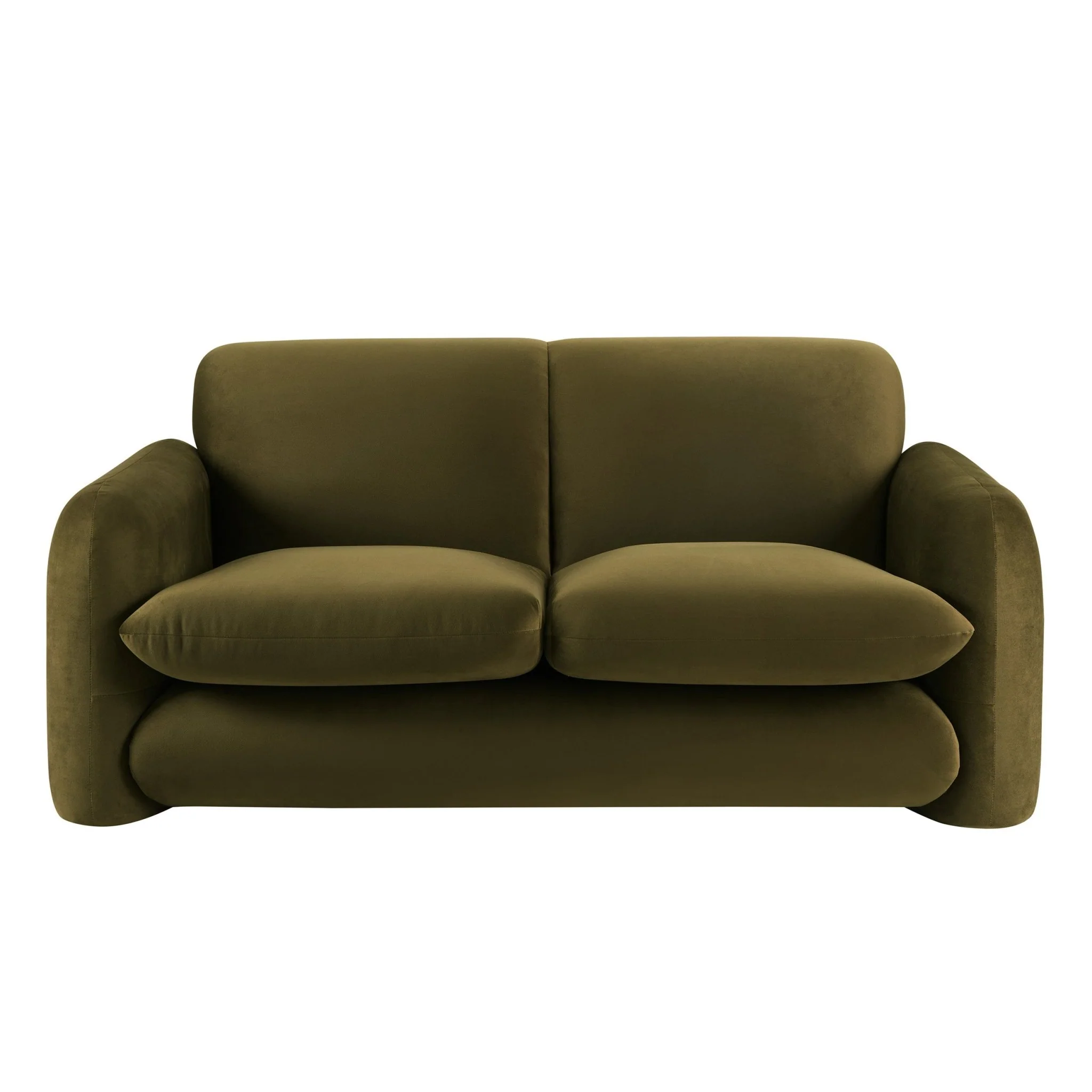 Dublin 2 Seater Sofa - Rich Green - Image 2