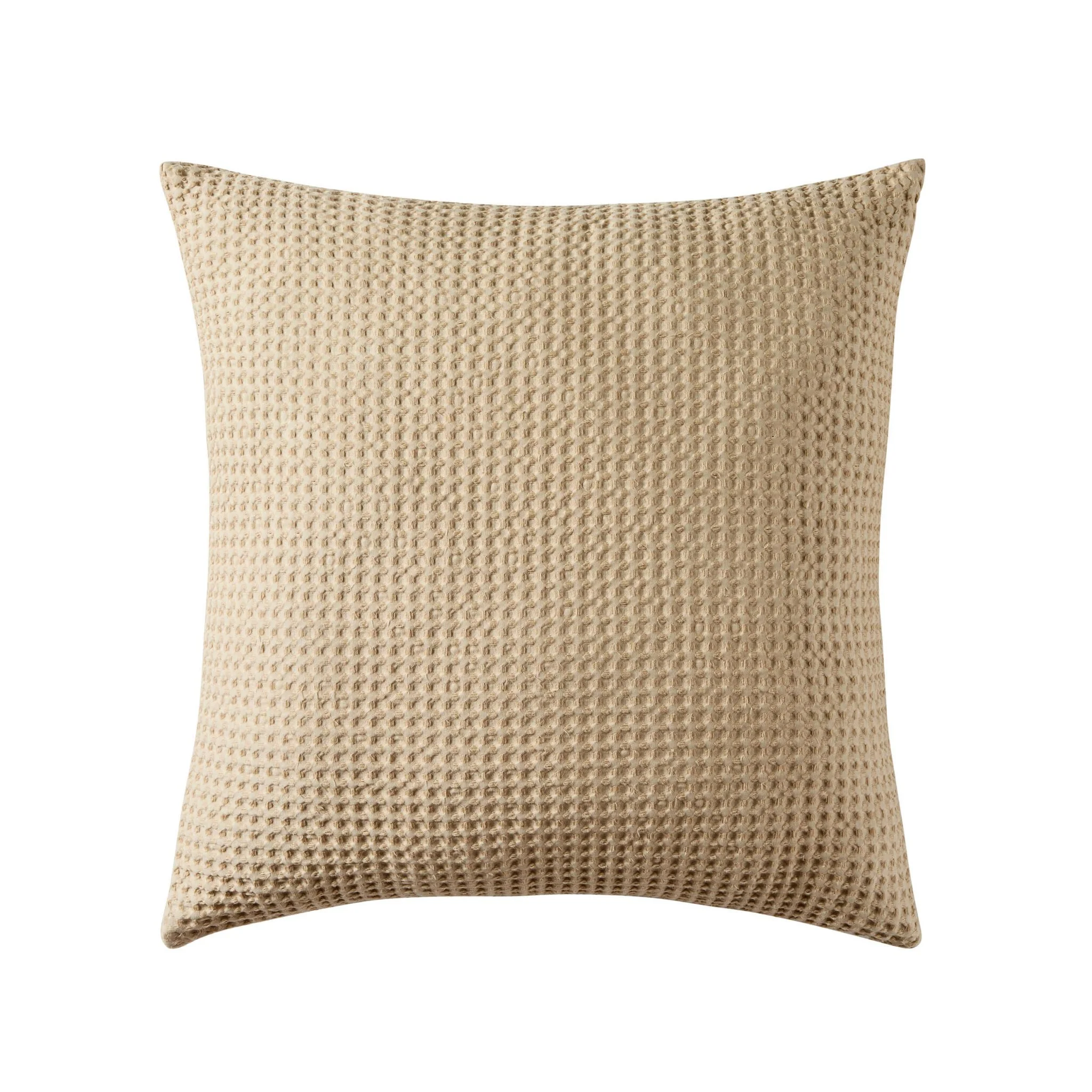 Eleni Cotton Waffle Stonewash Sofa Cushion Cover - Natural - Image 3