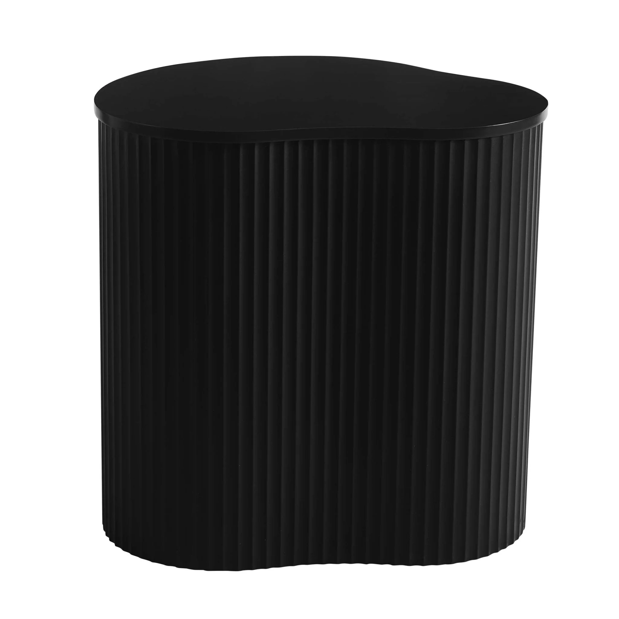 Evie Irregular Side Table - Black - Image 2