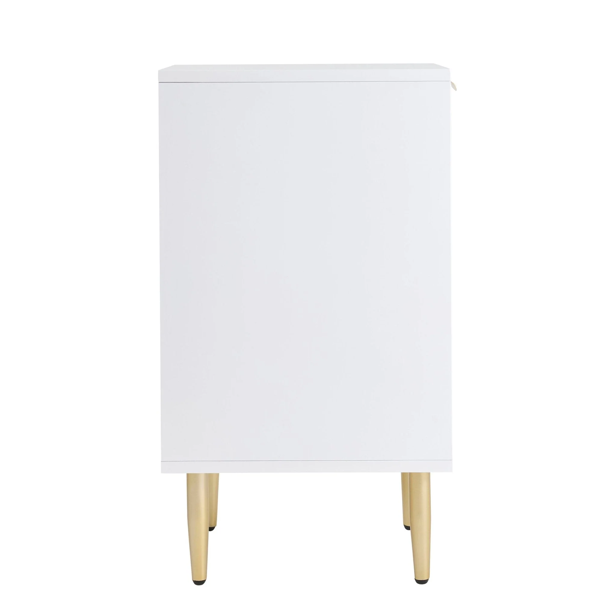 Evie 1 Drawer Nightstand - Warm White - Image 5