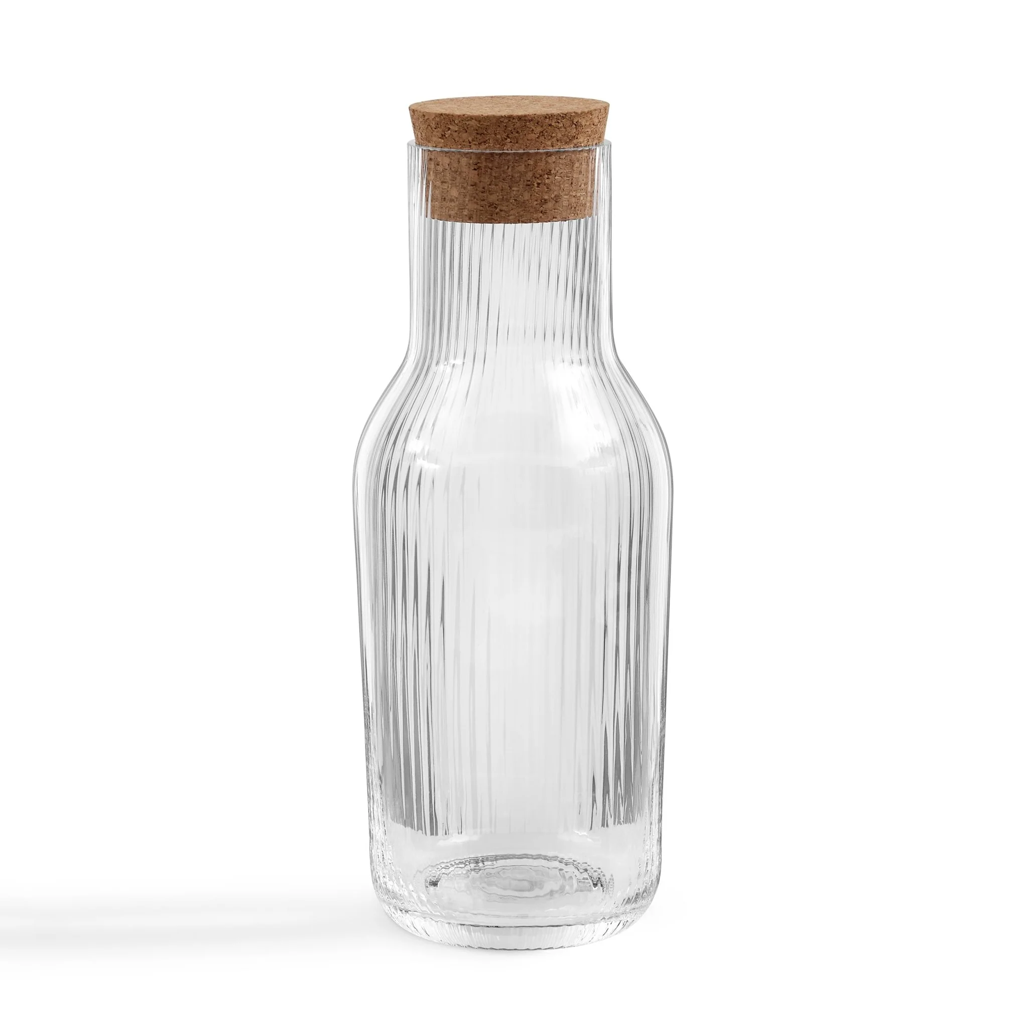 Gatsby Ripple Glass 1L Carafe - Clear - Image 3