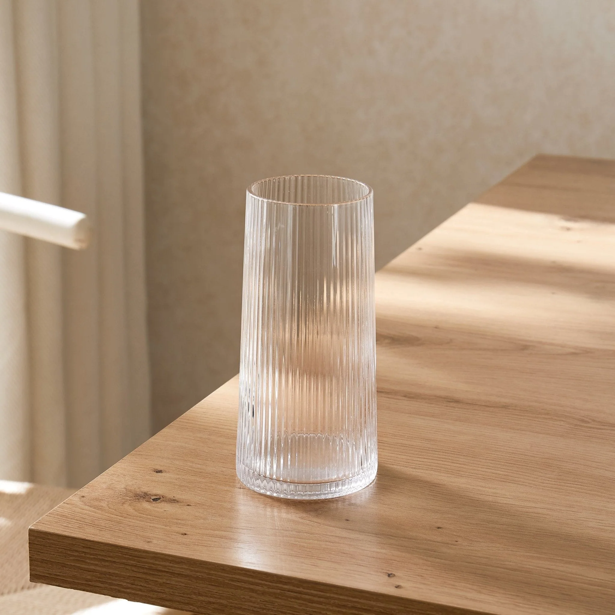 Gatsby Set of 4 Ripple Glass Highballs - Clear