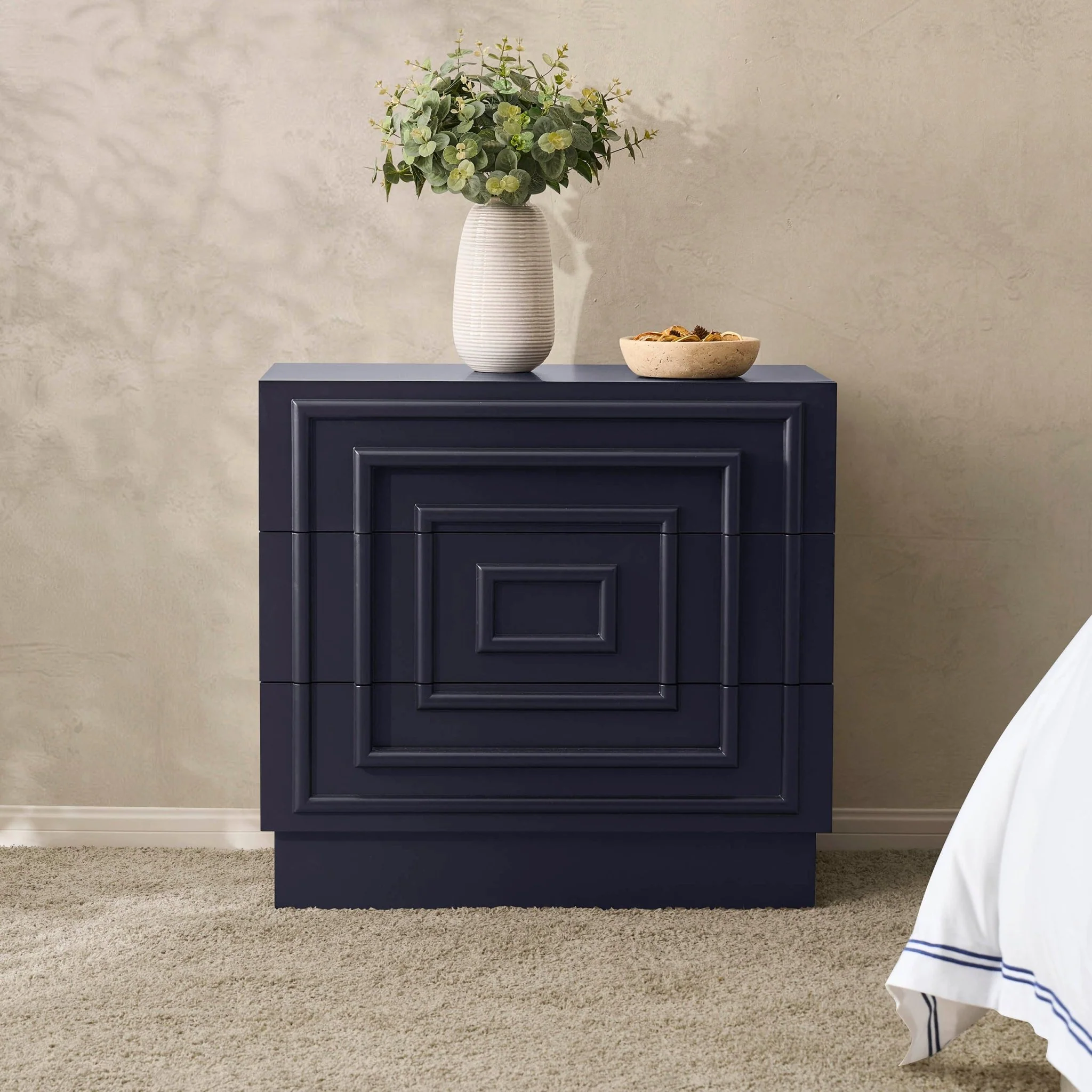 Harlow 3 Drawer Chest - Midnight