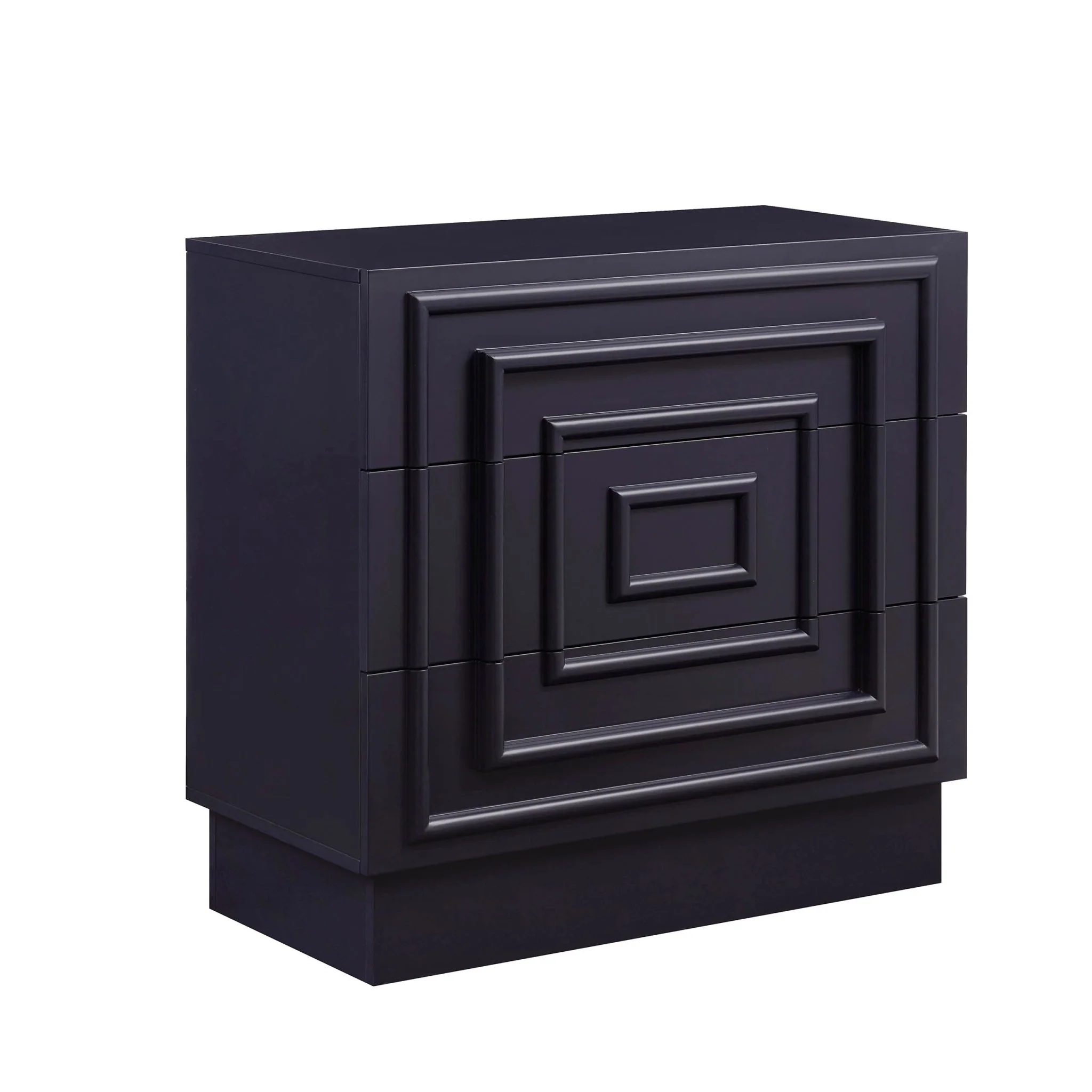 Harlow 3 Drawer Chest - Midnight - Image 4