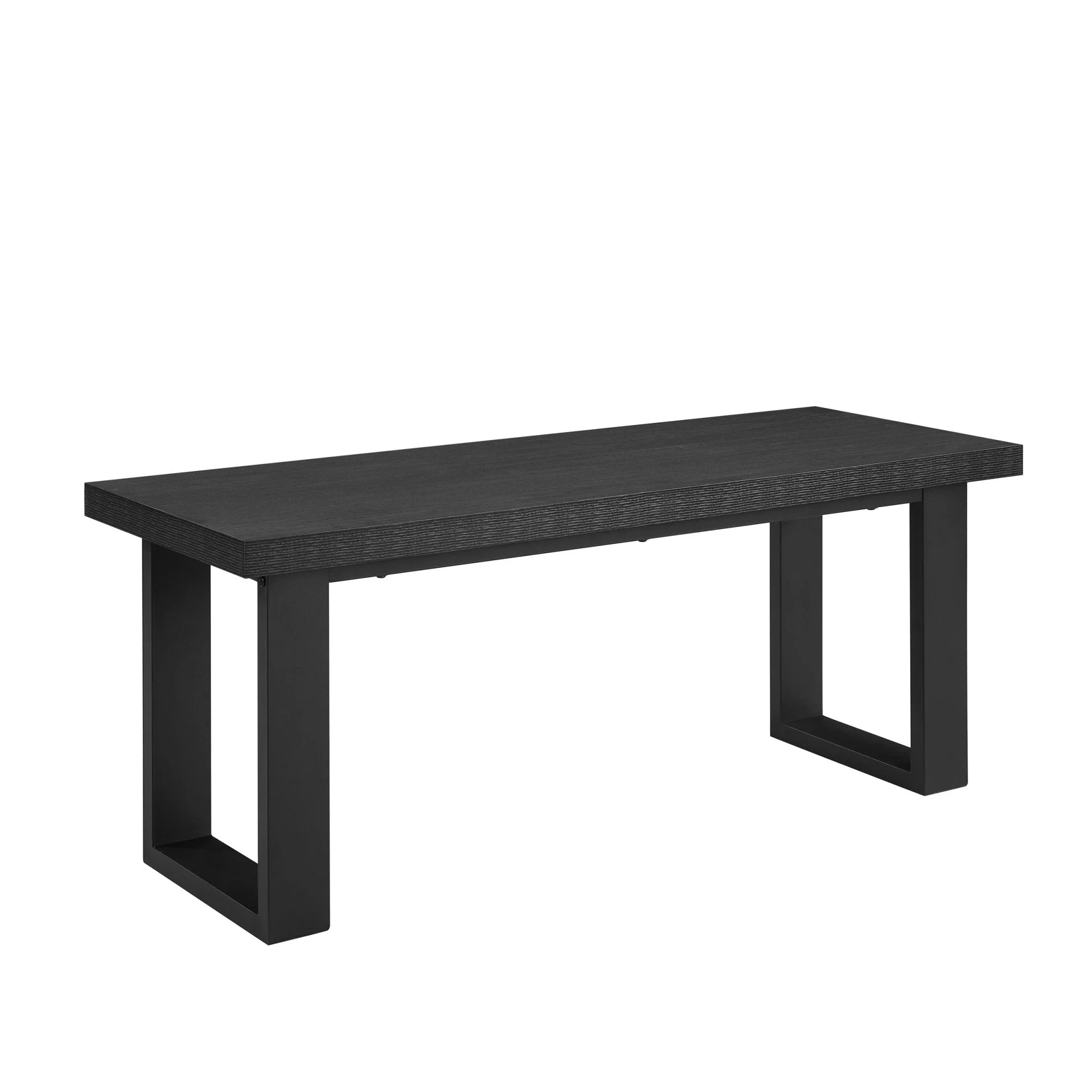 Harper Dining Bench - Black - Image 2
