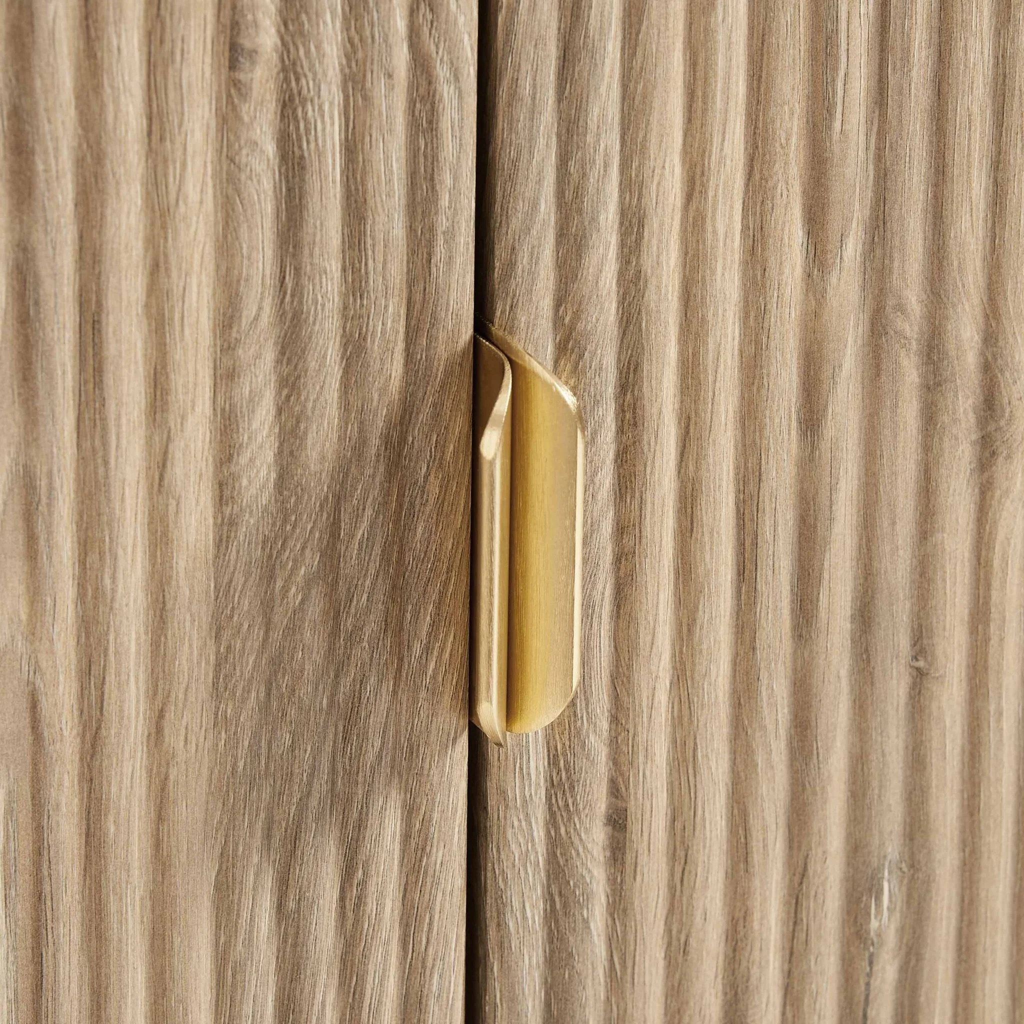 Hattie 2 Door Sideboard - Light Wood - Image 6