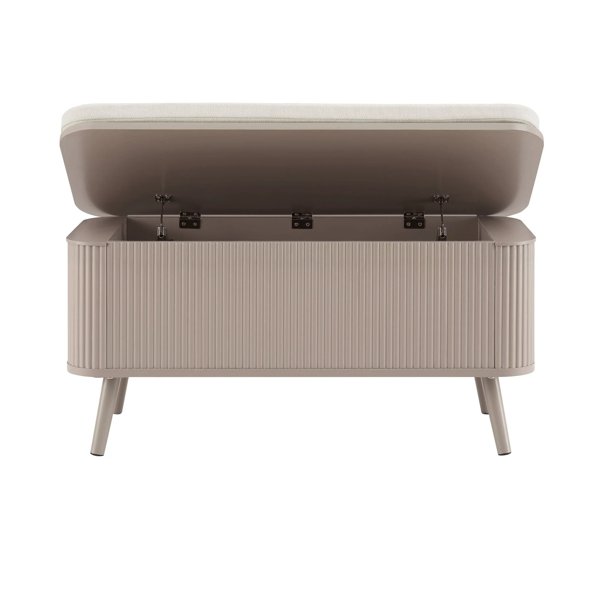 Hattie Storage Bench - Taupe - Image 5