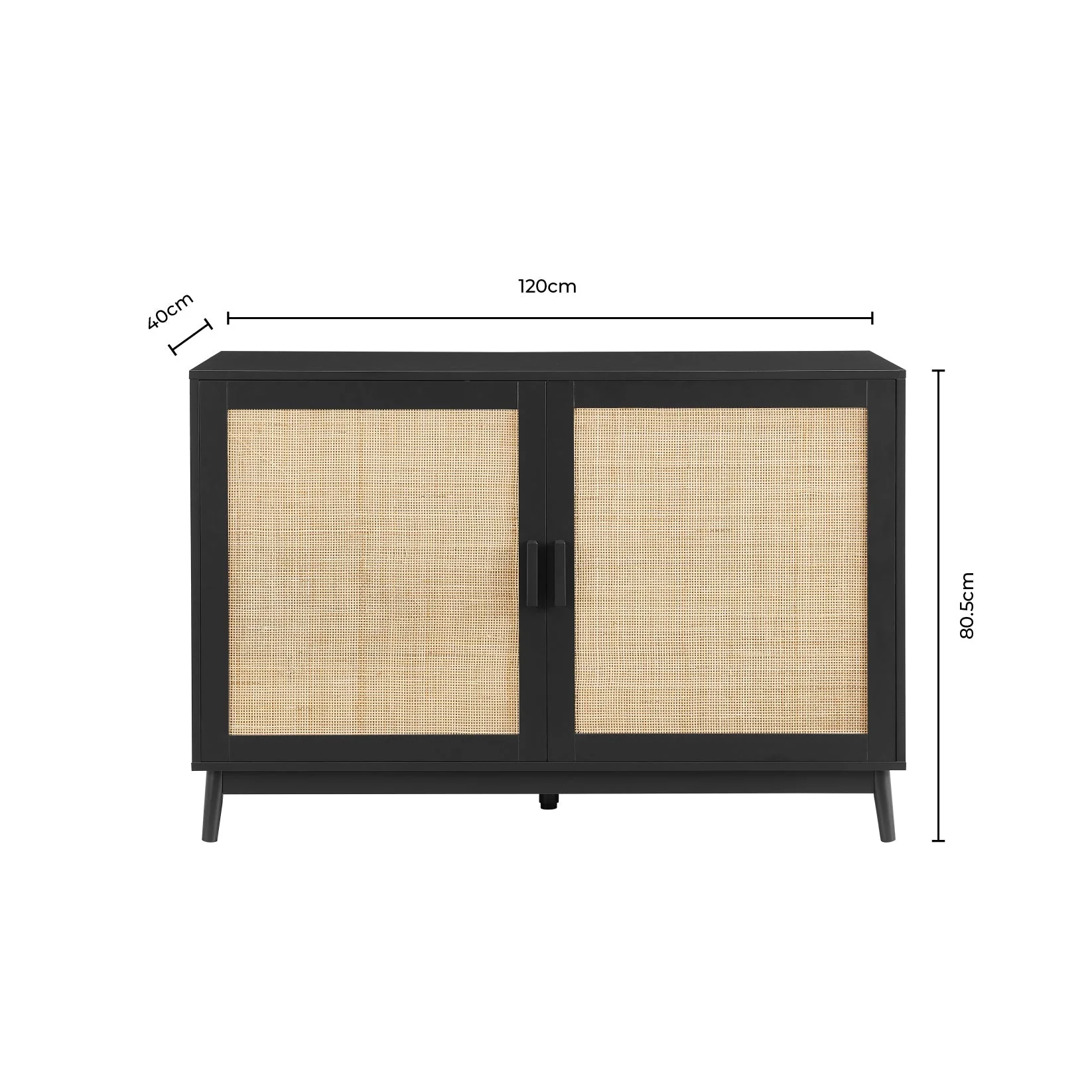 Isla Sideboard - Black - Image 13