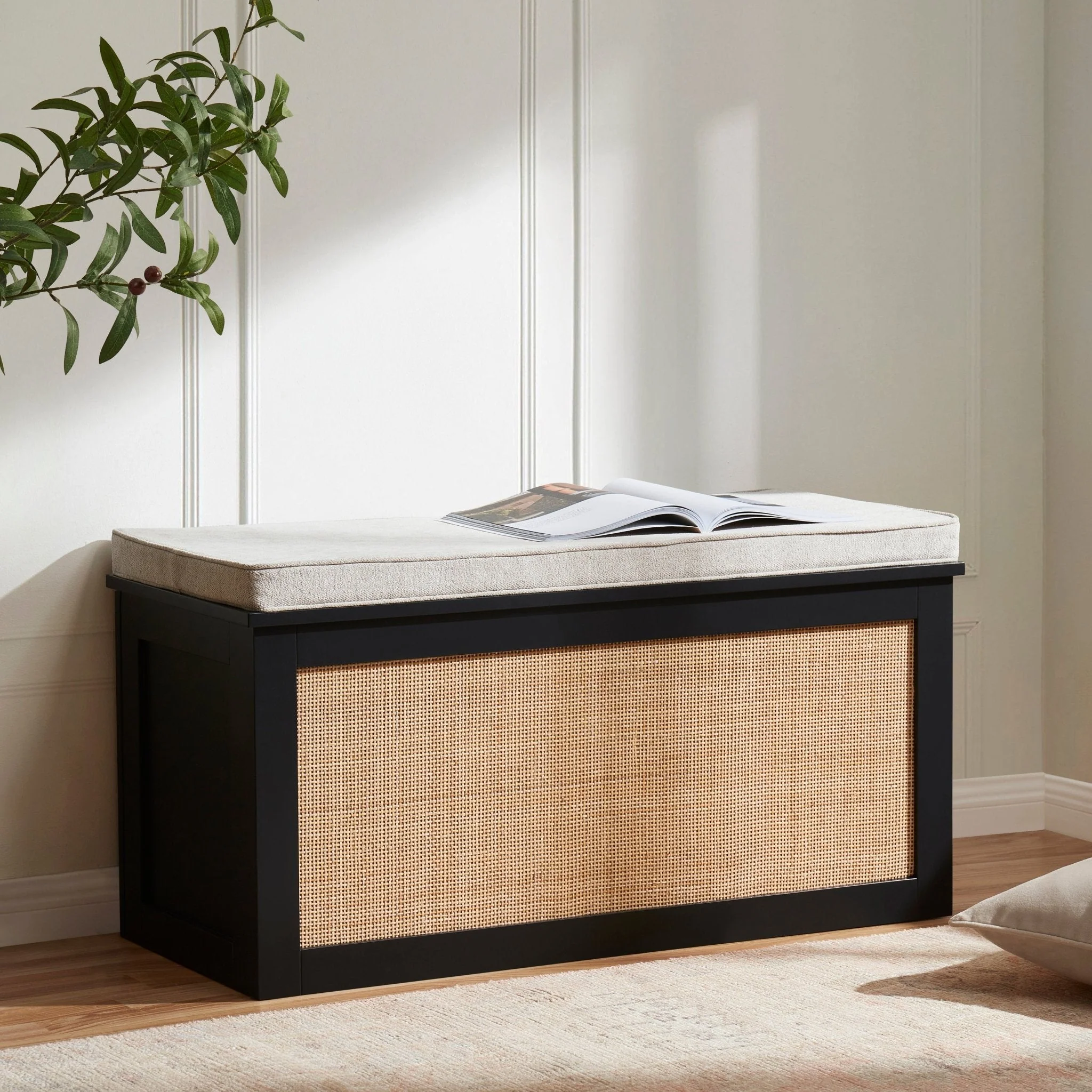 Isla Storage Trunk - Black - Image 2