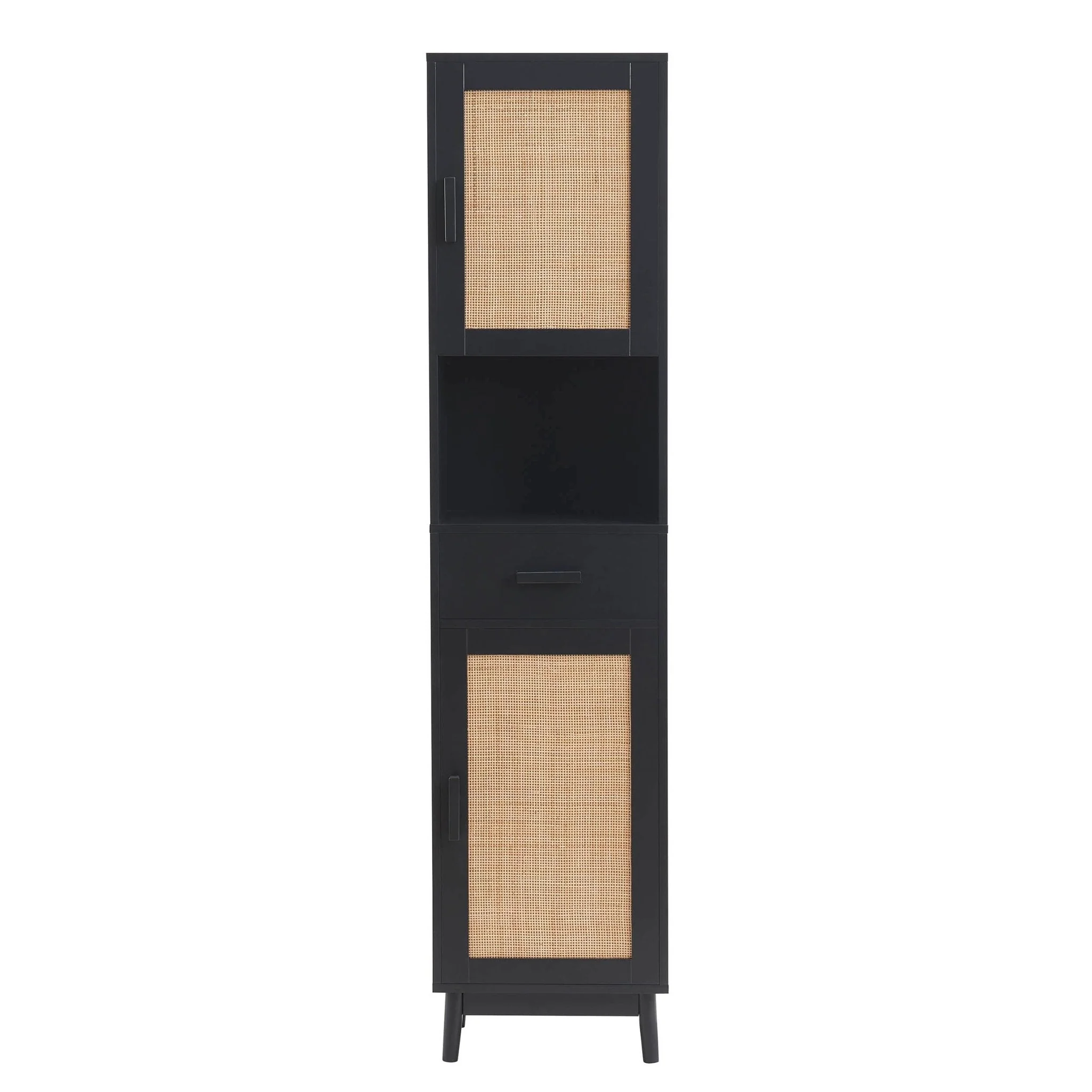 Isla Tall Storage Unit - Black - Image 2