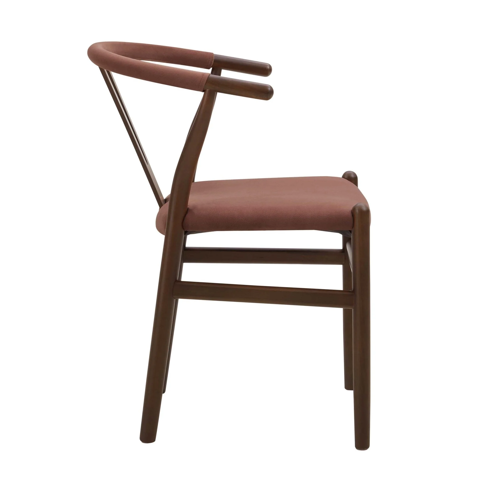 Jade Set of 2 Dining Chairs - Mauve - Image 4