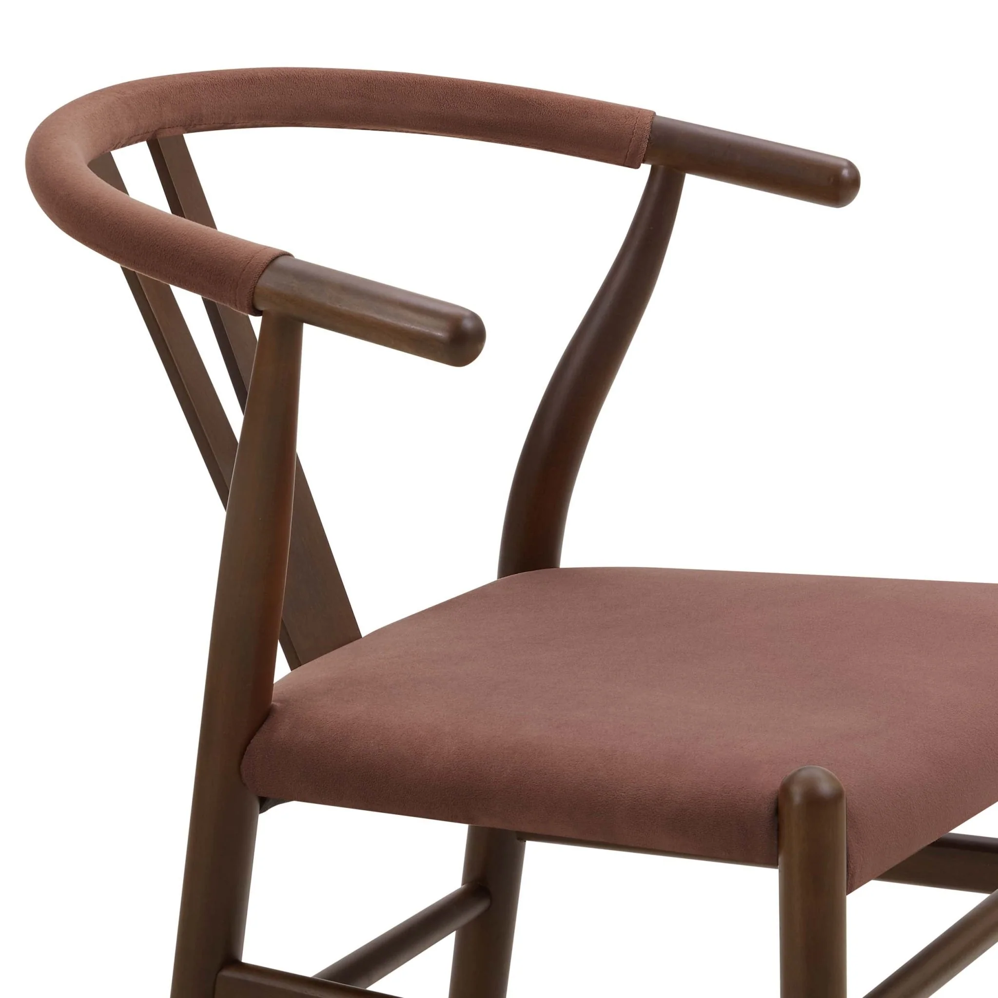 Jade Set of 2 Dining Chairs - Mauve - Image 7