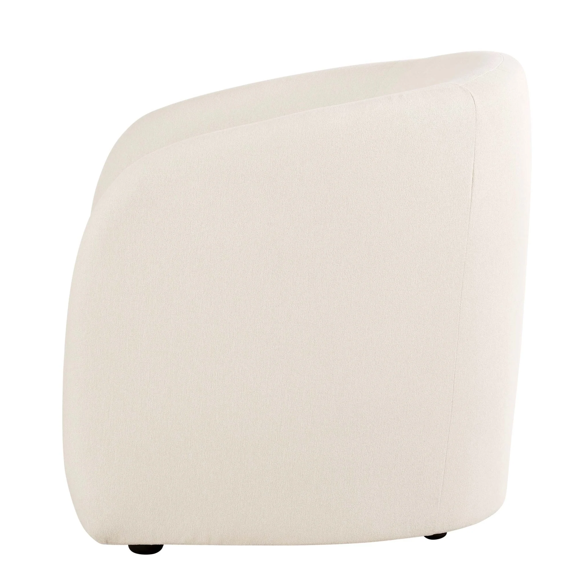 Liberty Accent Chair - Cream Linen - Image 5