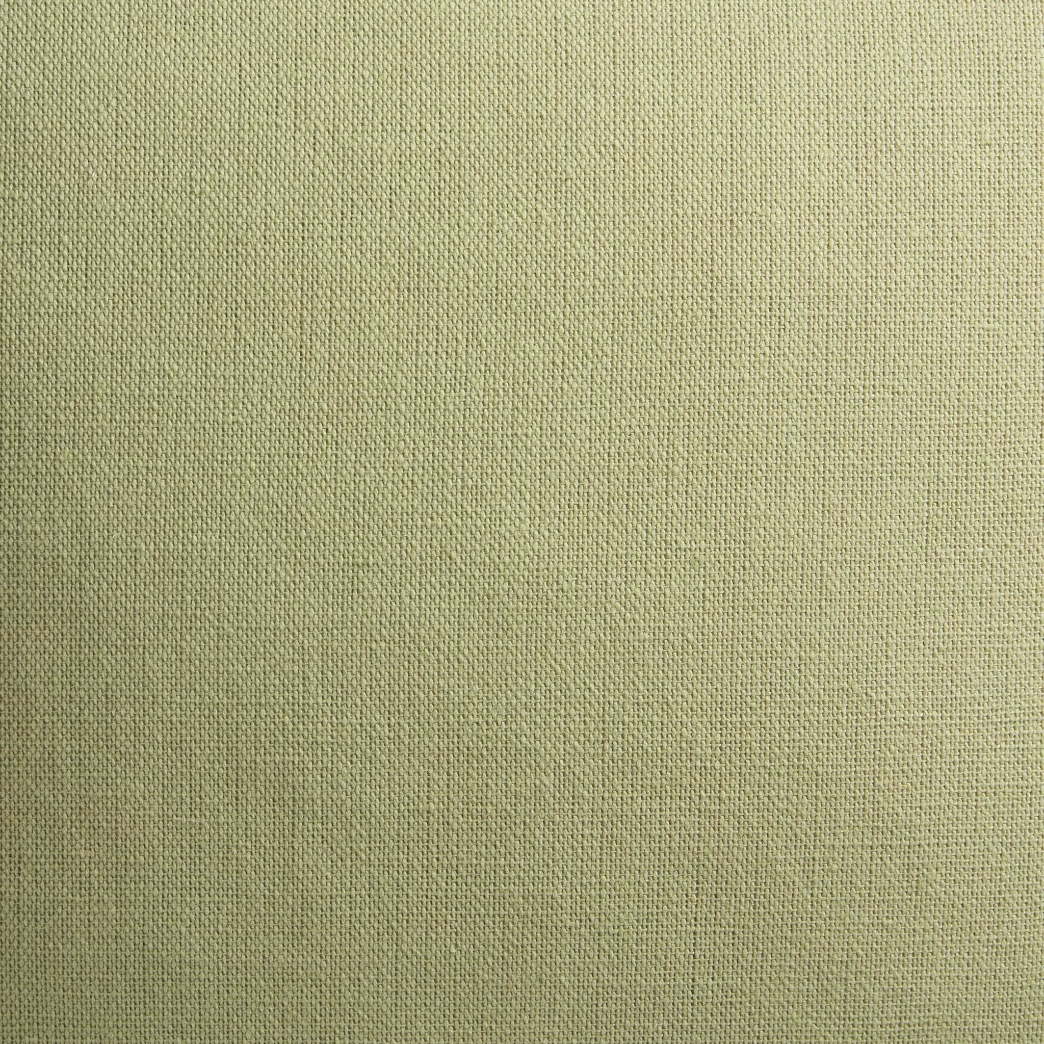 Linen Blend Scallop Edge Cushion Cover - Green - Image 6