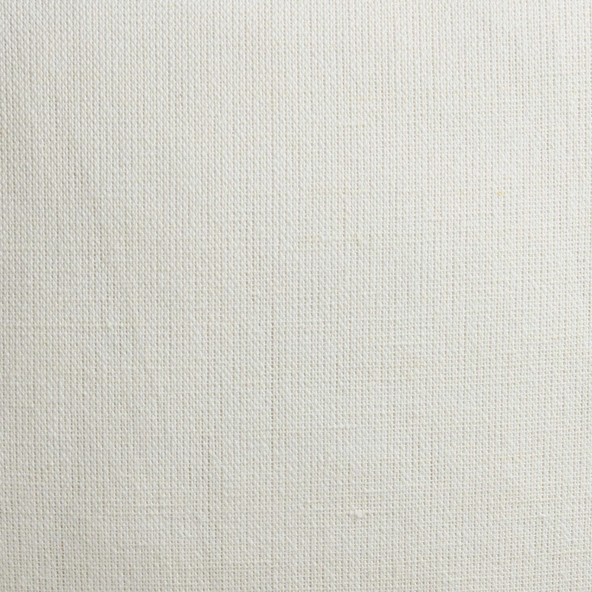 Linen Blend Scallop Edge Cushion Cover - Natural/Black - Image 5