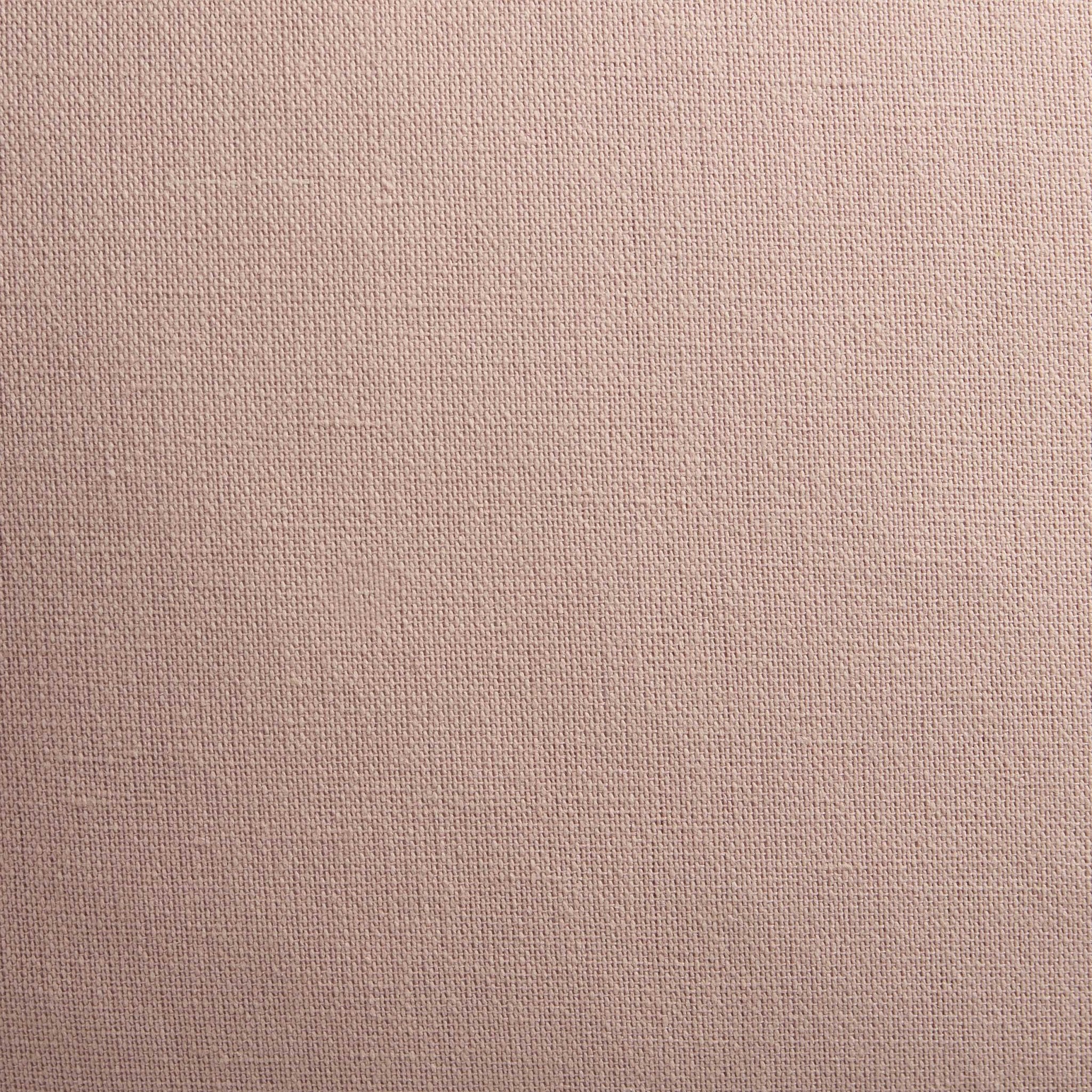 Linen Blend Scallop Edge Cushion Cover - Pink/ Red - Image 6