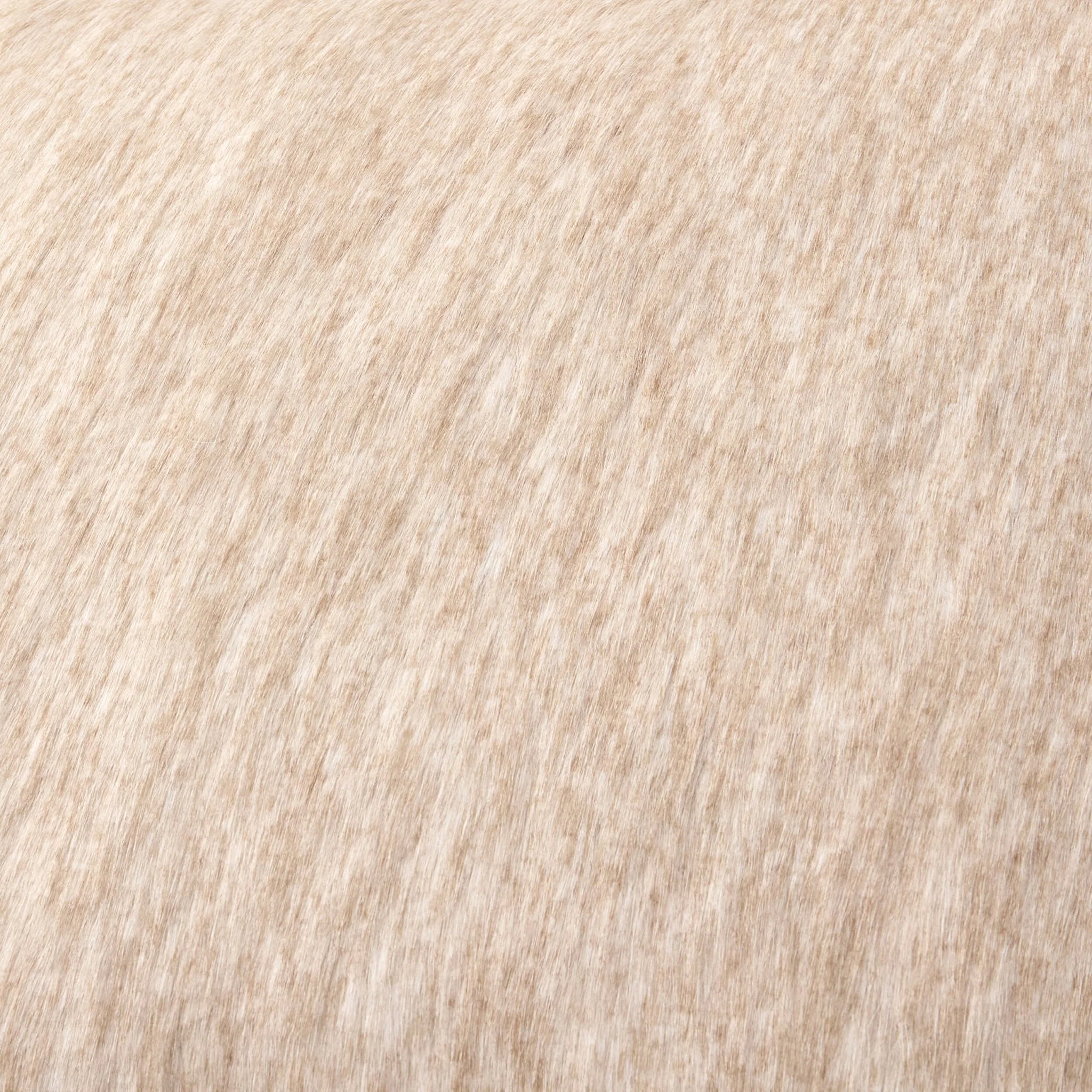 Long Faux Fur Sofa Cushion Cover - Natural - Image 7