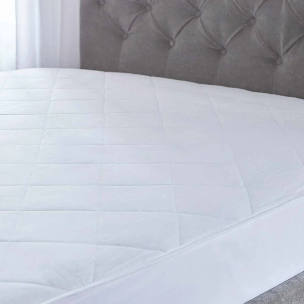 Luxury Quilted 100% Cotton Mattress Protector - Image 3