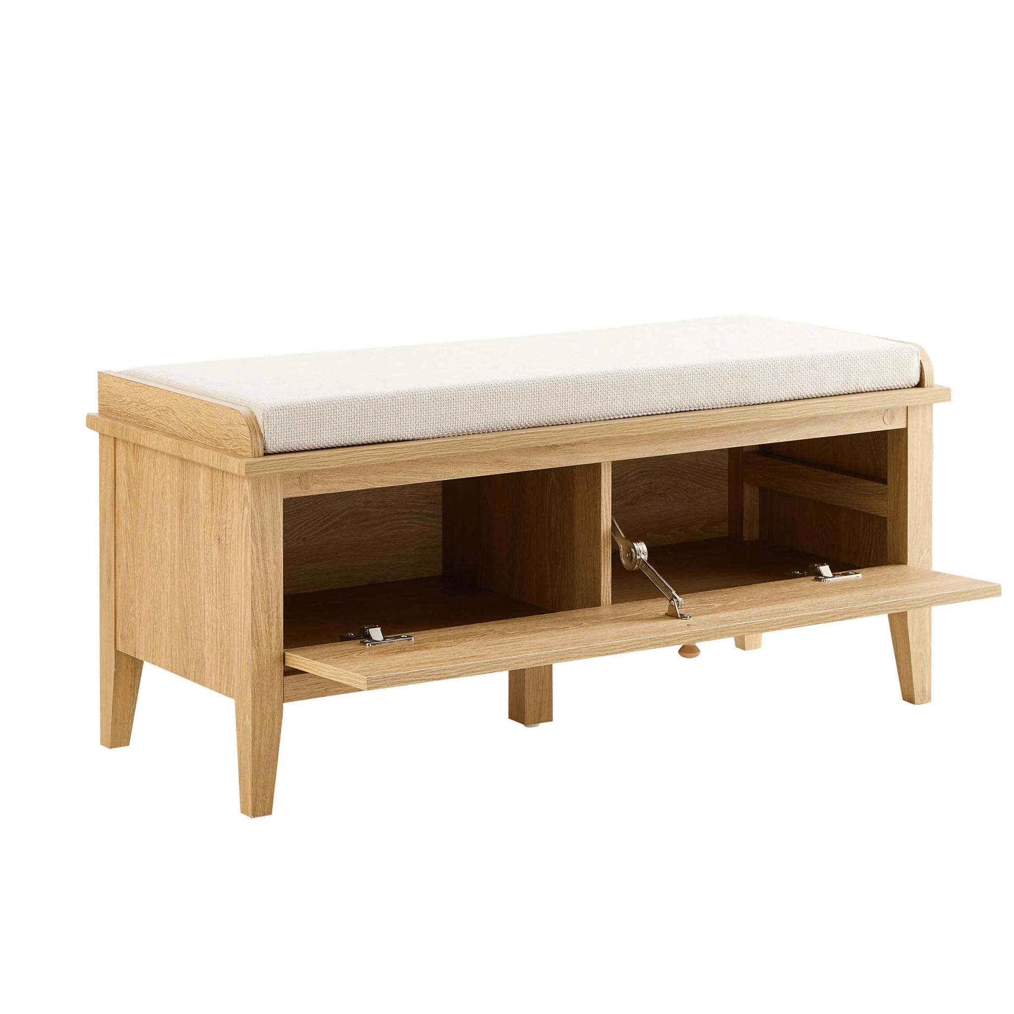 Nell Seated Storage Cabinet  - Light Wood - Image 6