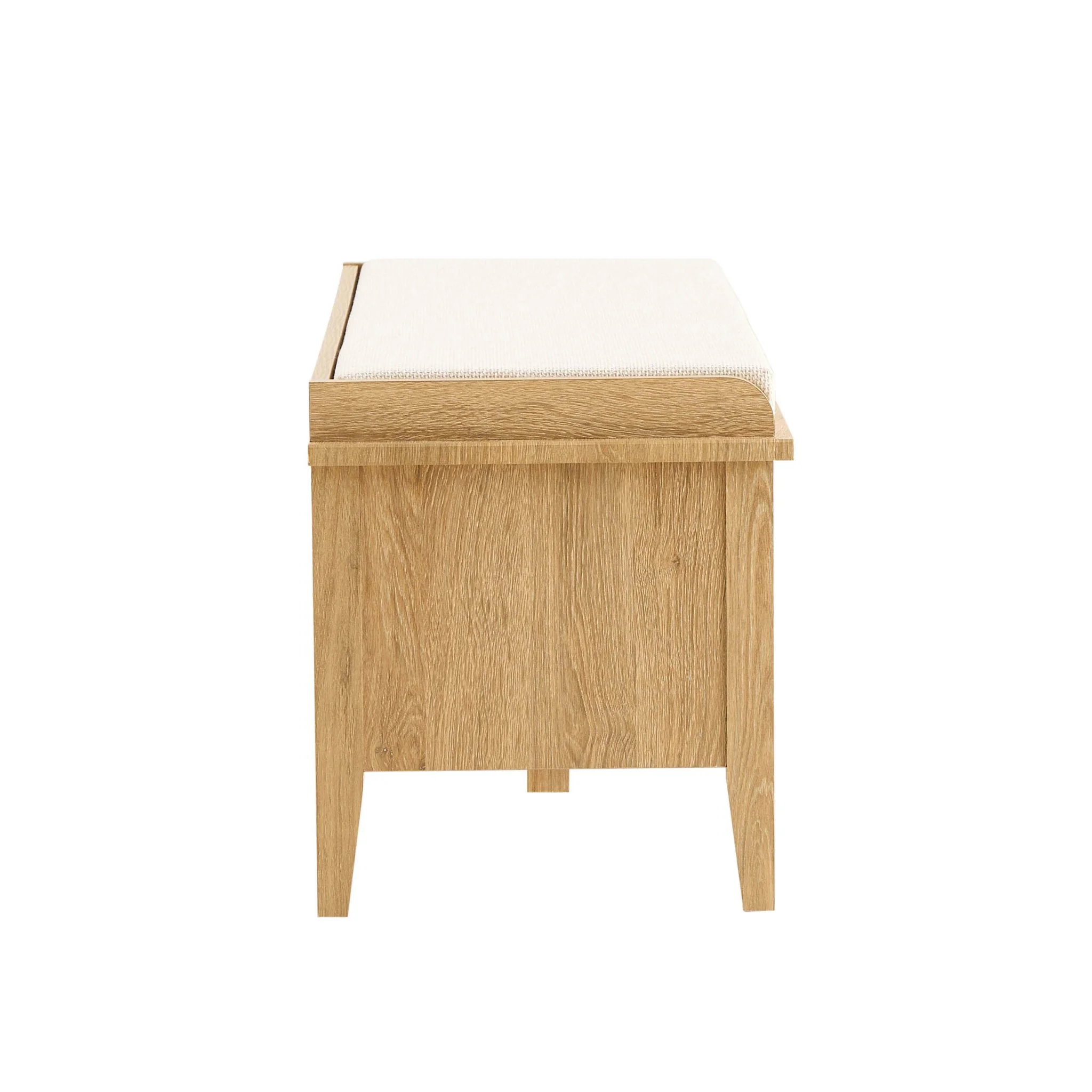 Nell Seated Storage Cabinet  - Light Wood - Image 7
