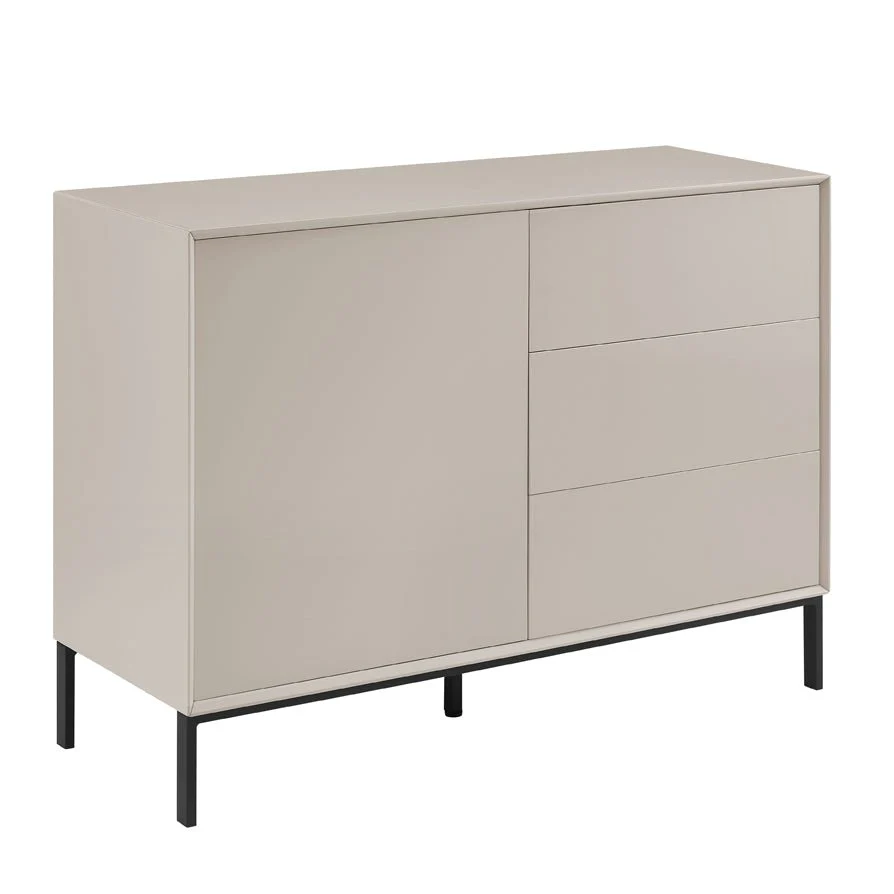Nova Small Sideboard with Drawers - Taupe - Image 2