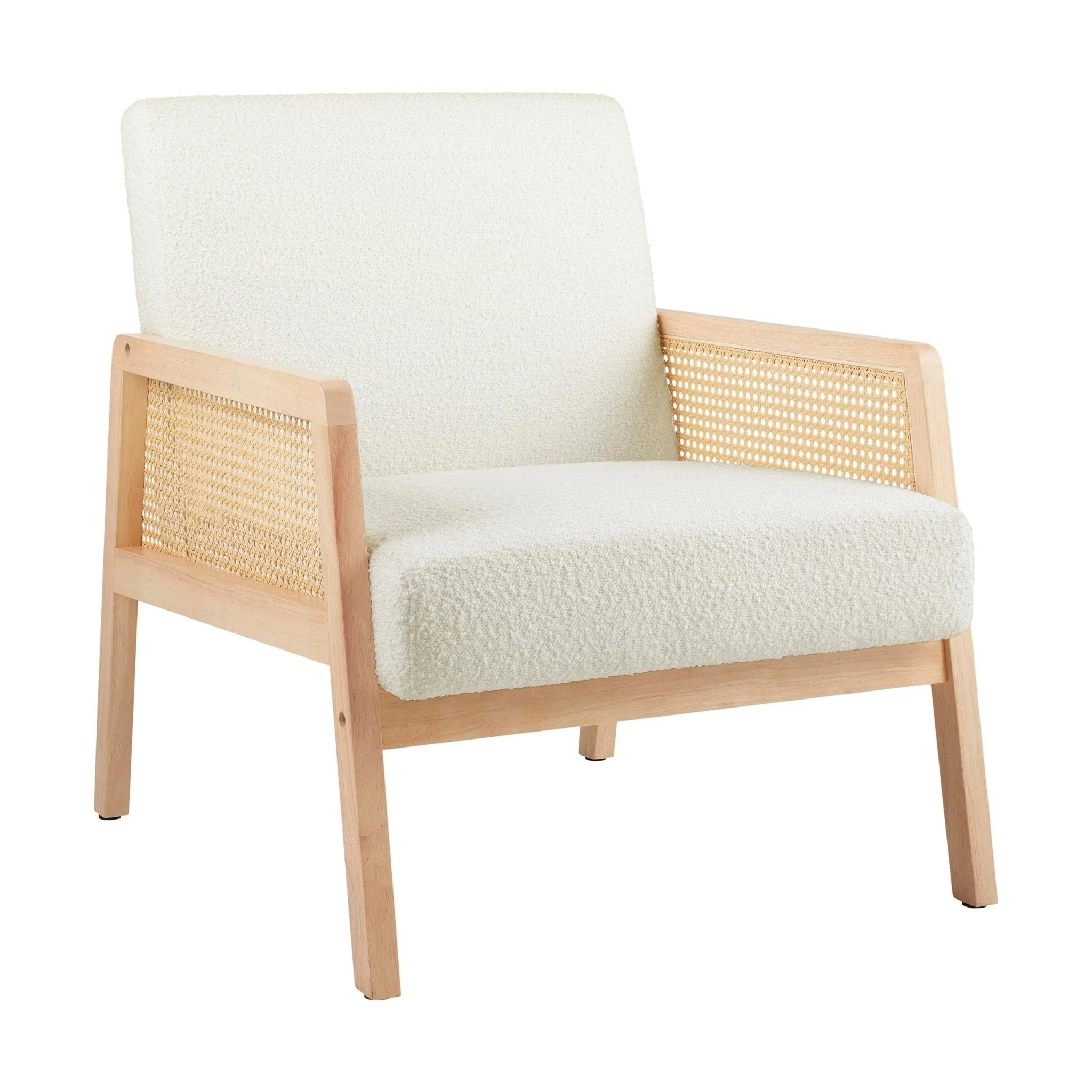 Orla Accent Chair - Boucle Ivory - Image 3