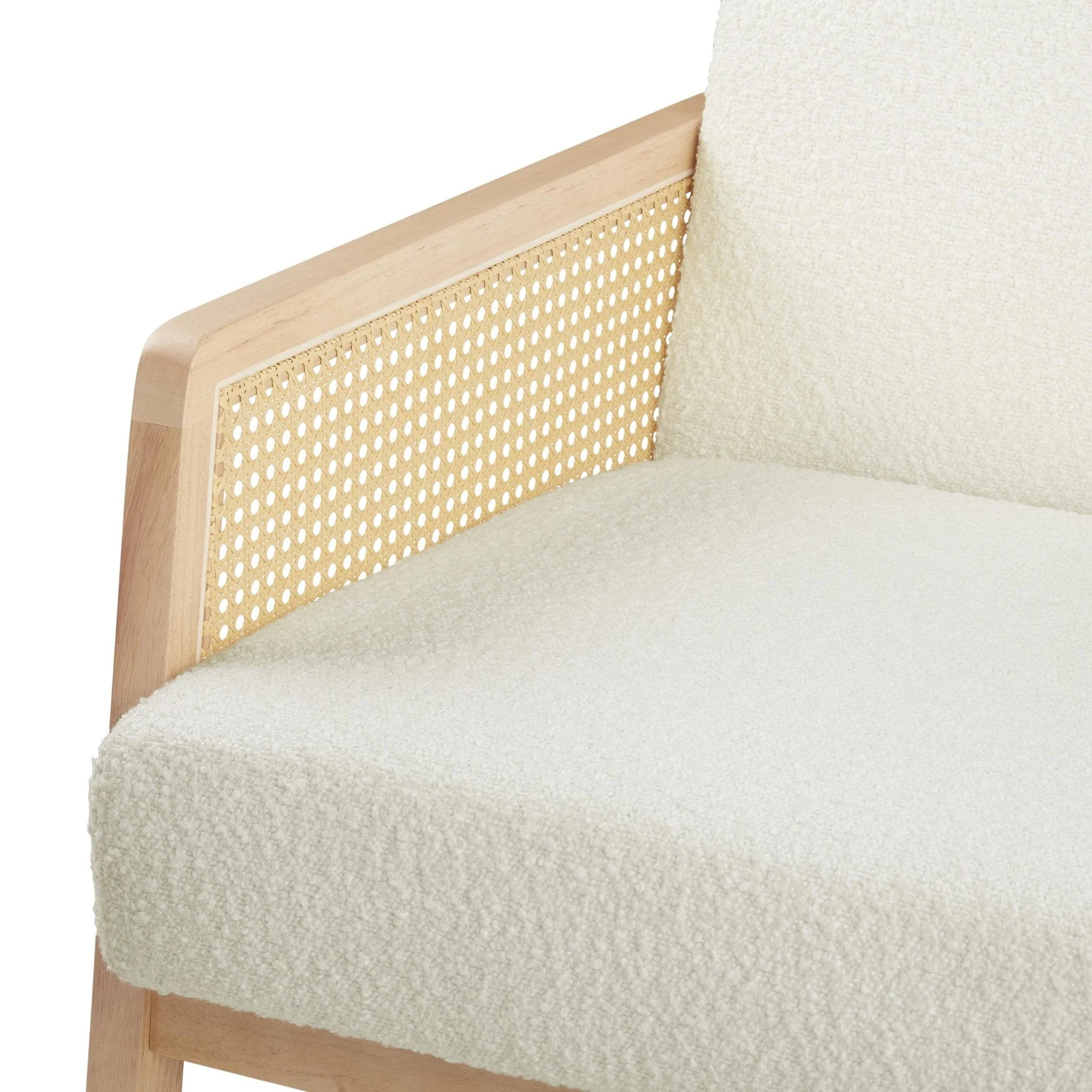 Orla Accent Chair - Boucle Ivory - Image 5