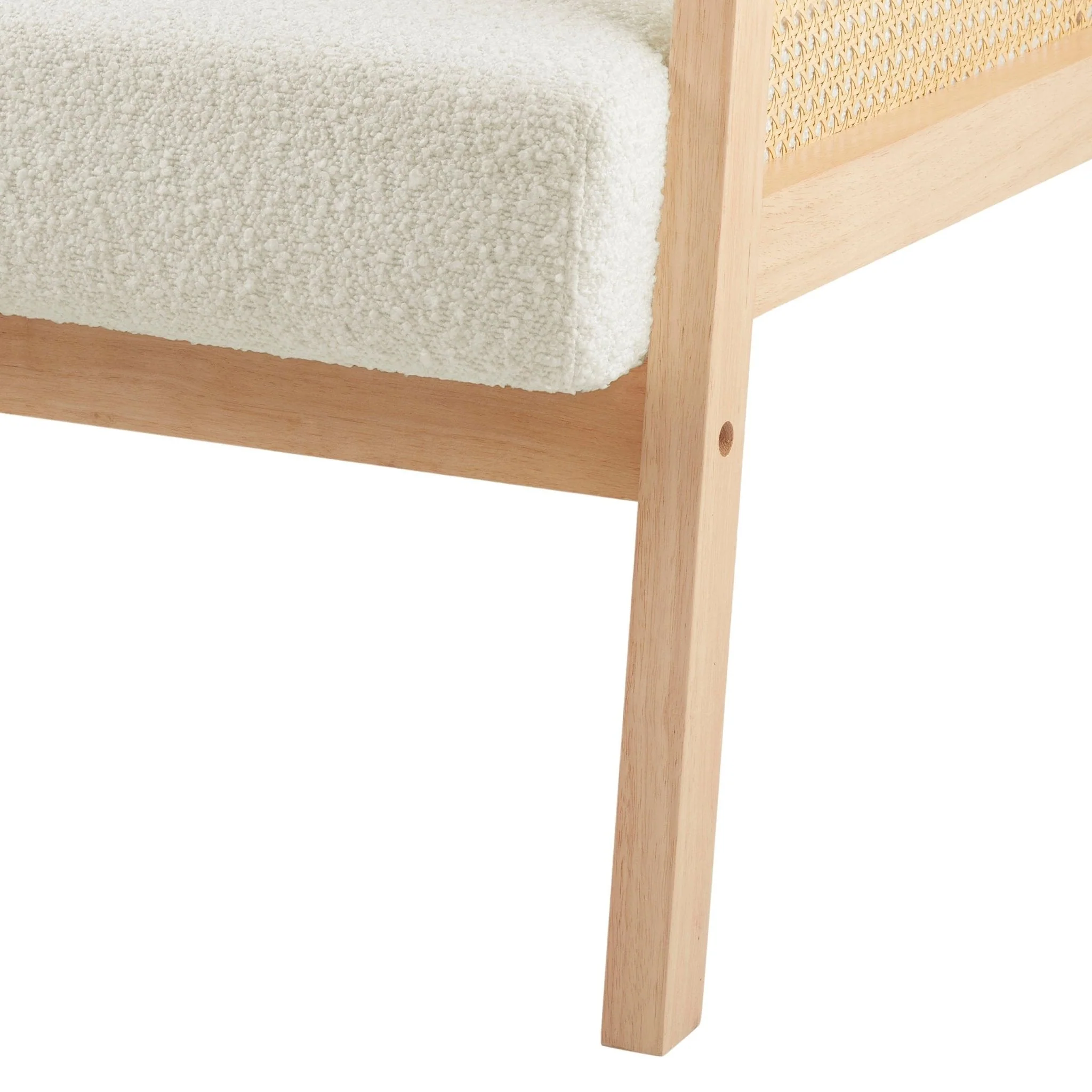 Orla Accent Chair - Boucle Ivory - Image 6