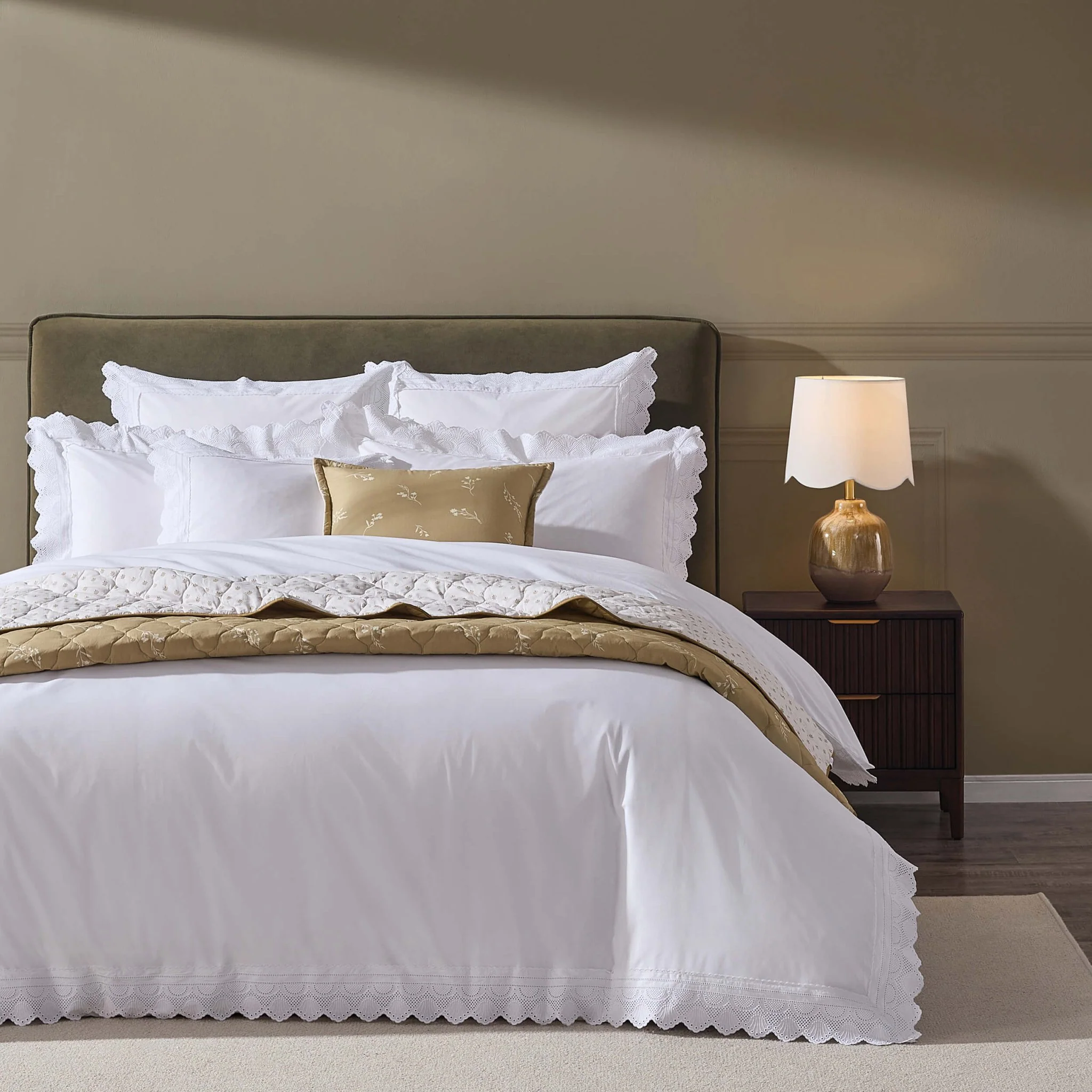 Oslo Ottoman Storage Bed - Olive - Image 7