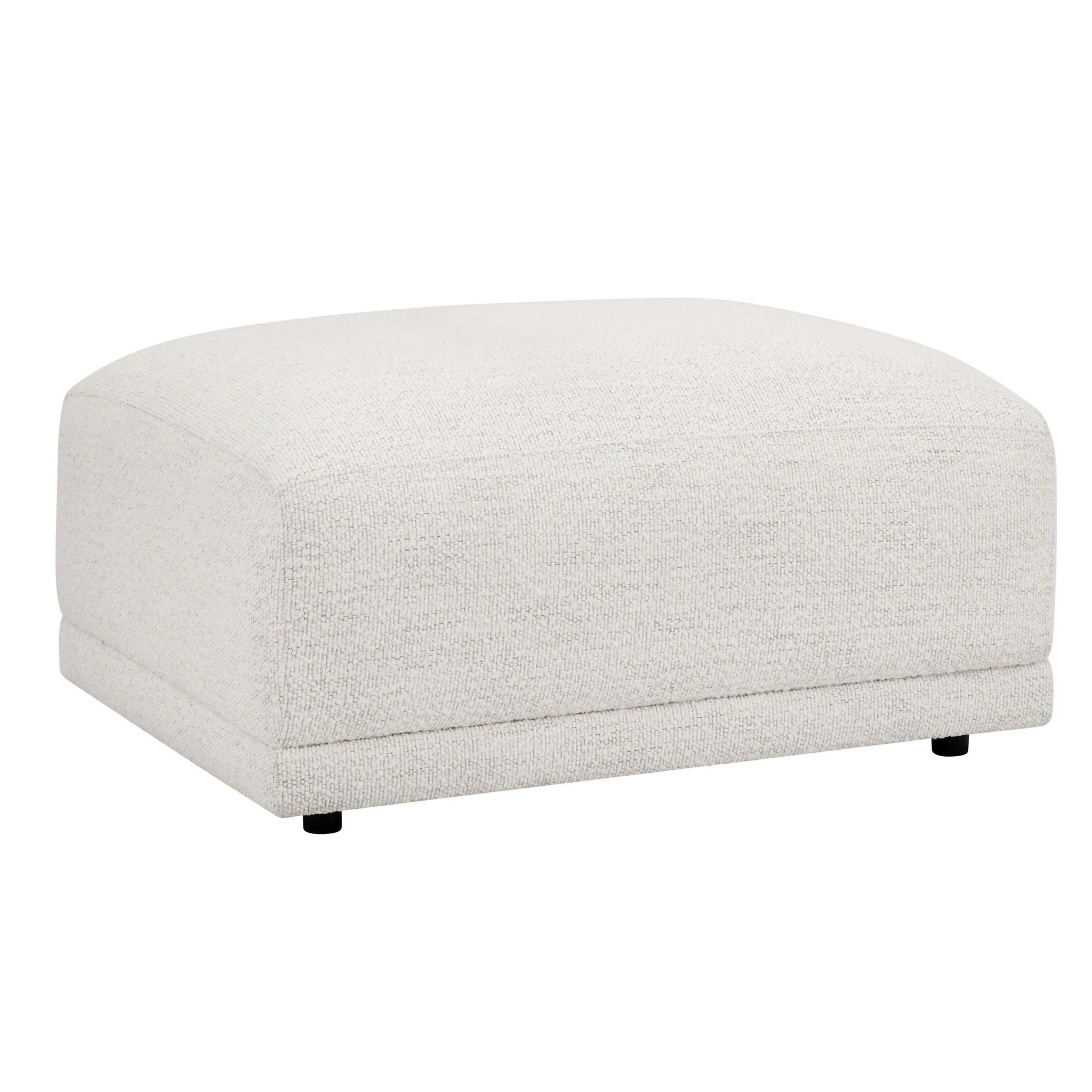 Porto Pouffe - Boucle Ivory - Image 3
