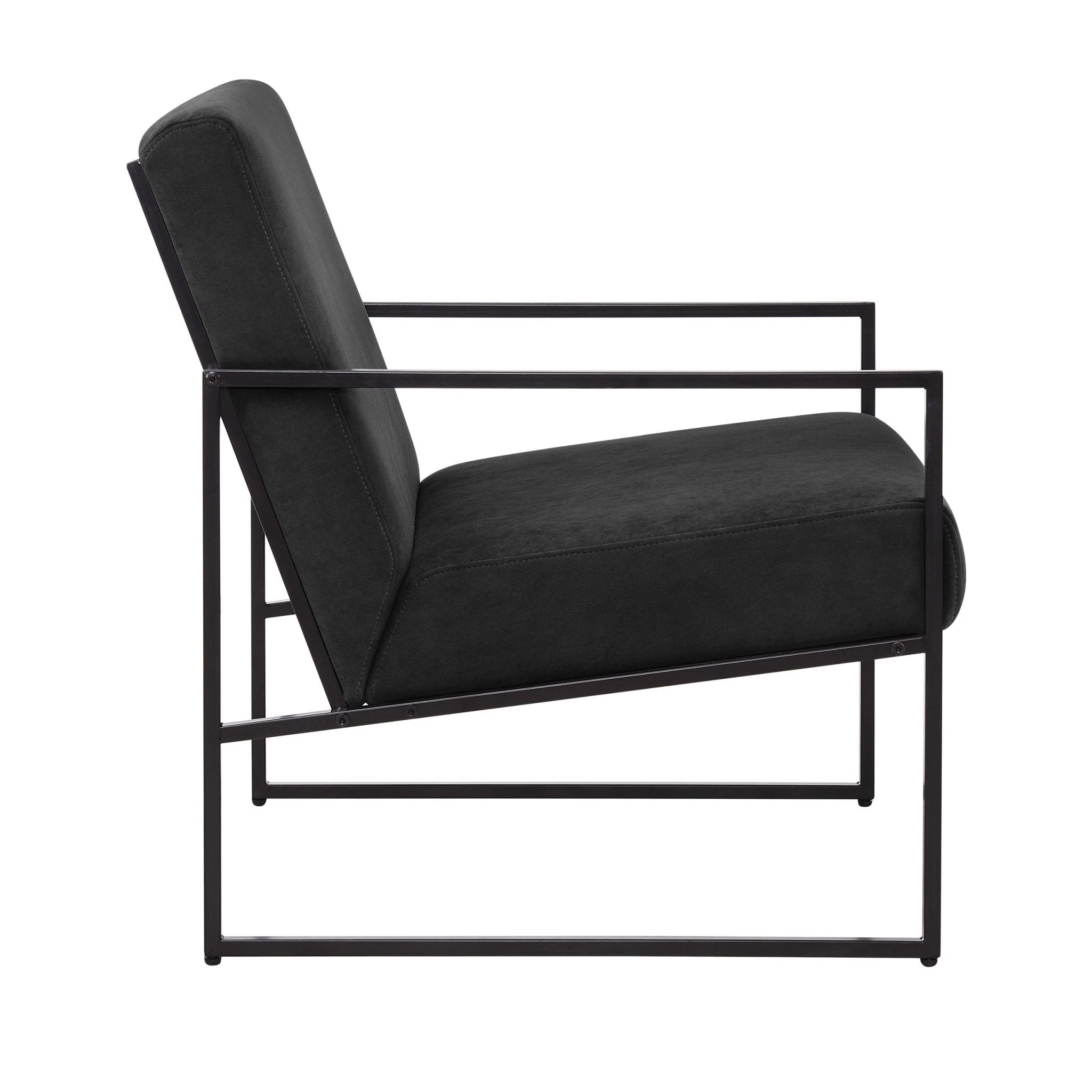 Rae Accent Chair - Charcoal - Image 5