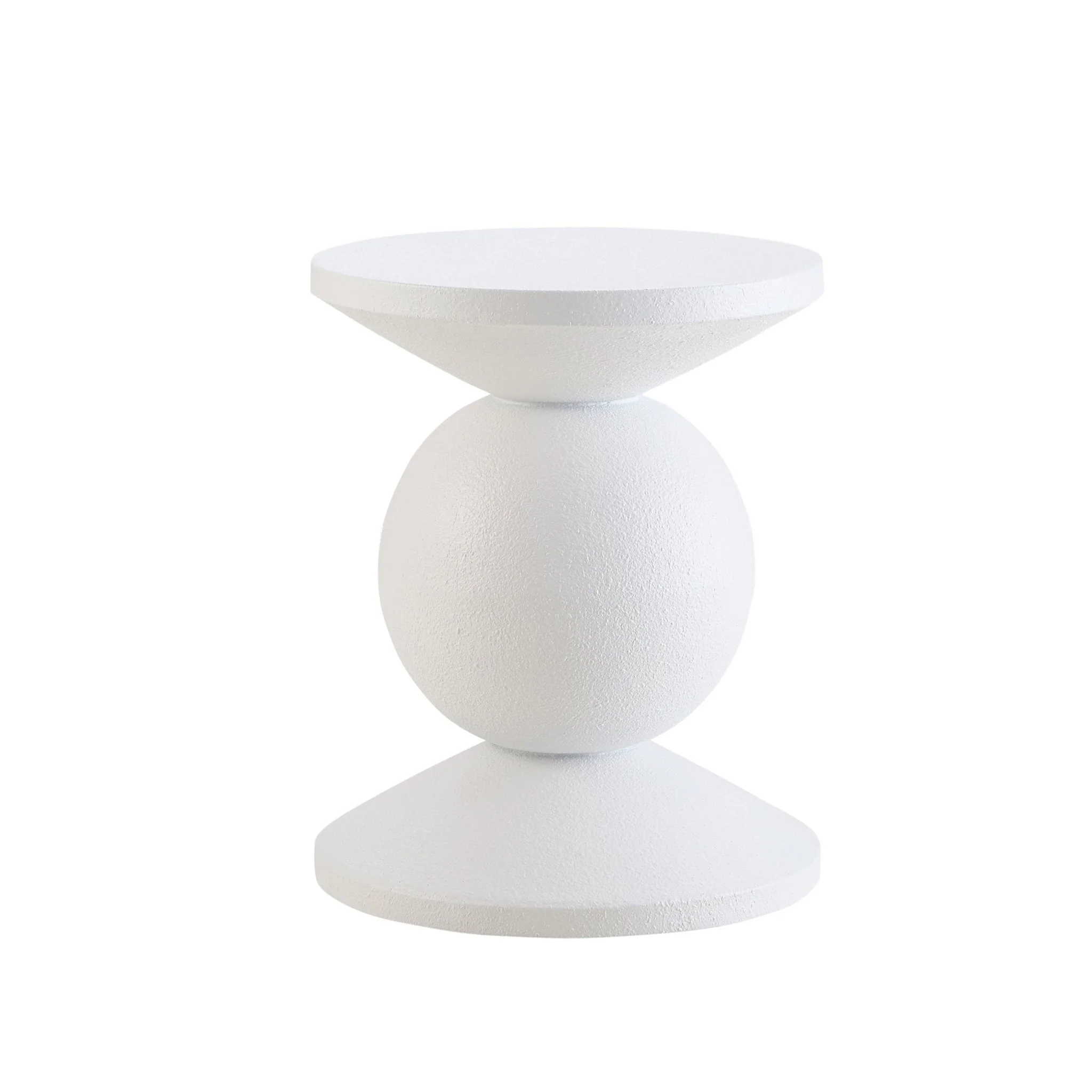 Raya Side Table - Off White - Image 3