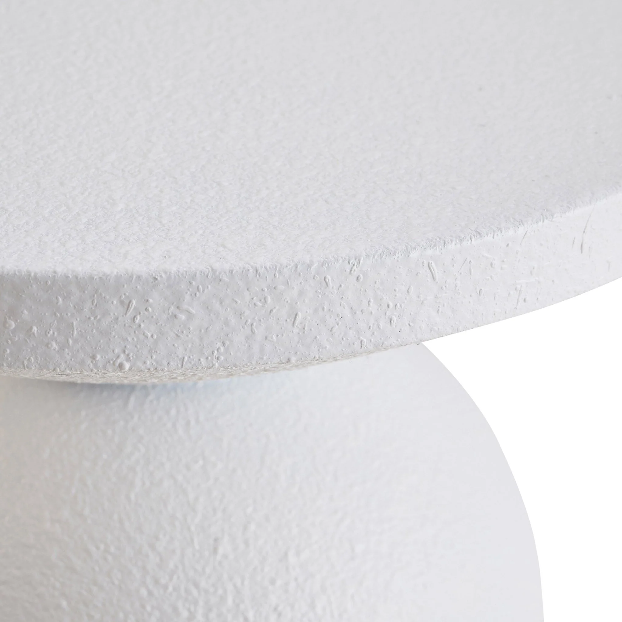 Raya Side Table - Off White - Image 4
