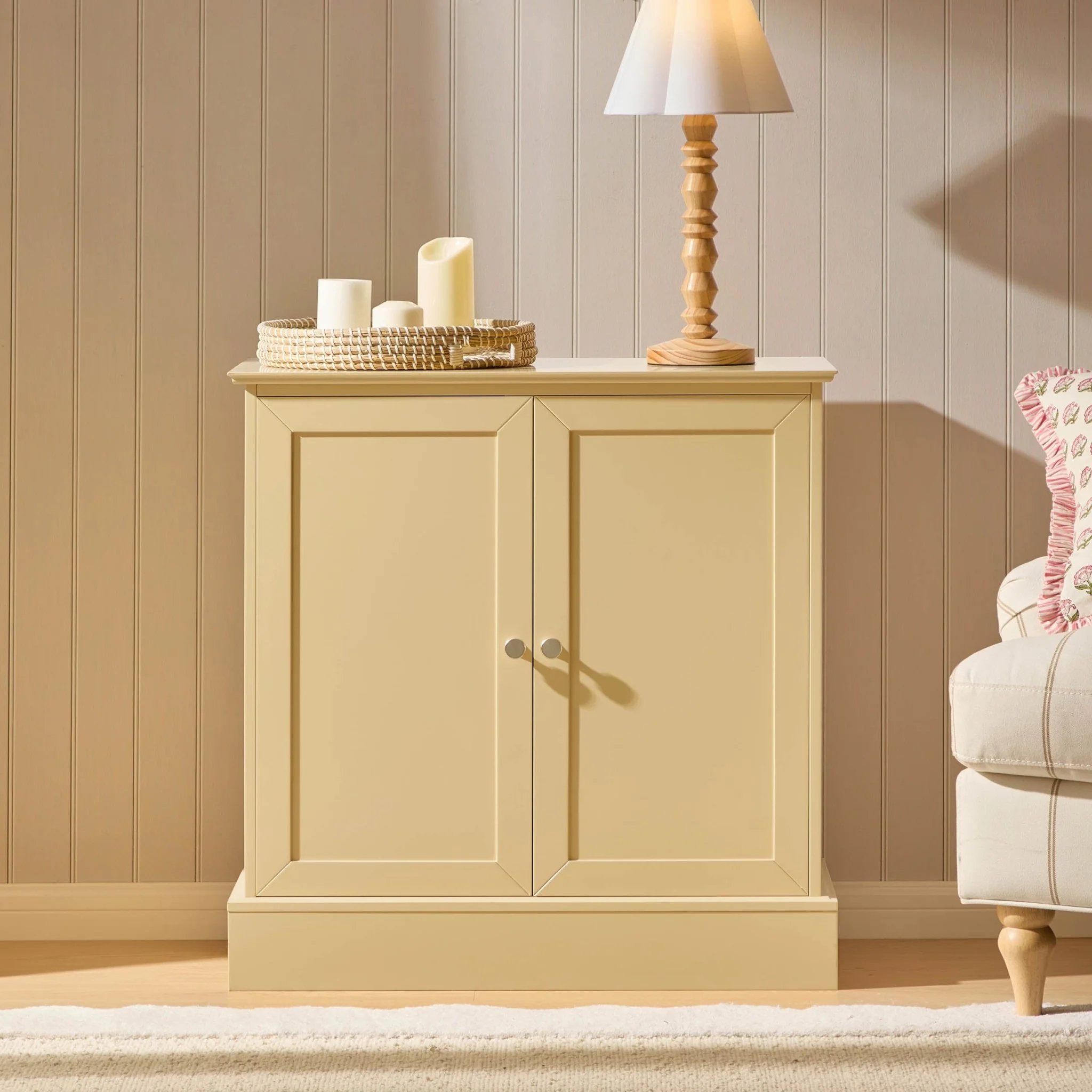 Ruby 2 Door Sideboard - Butter