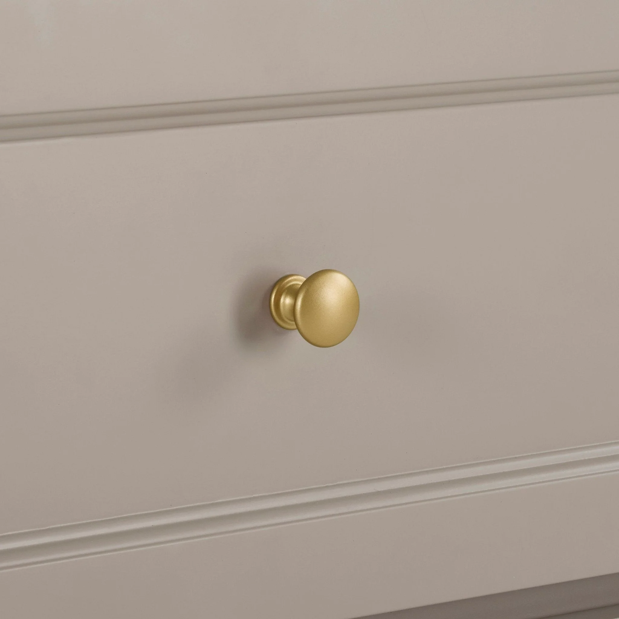 Ruby 2 Drawer Bedside Table - Taupe - Image 5