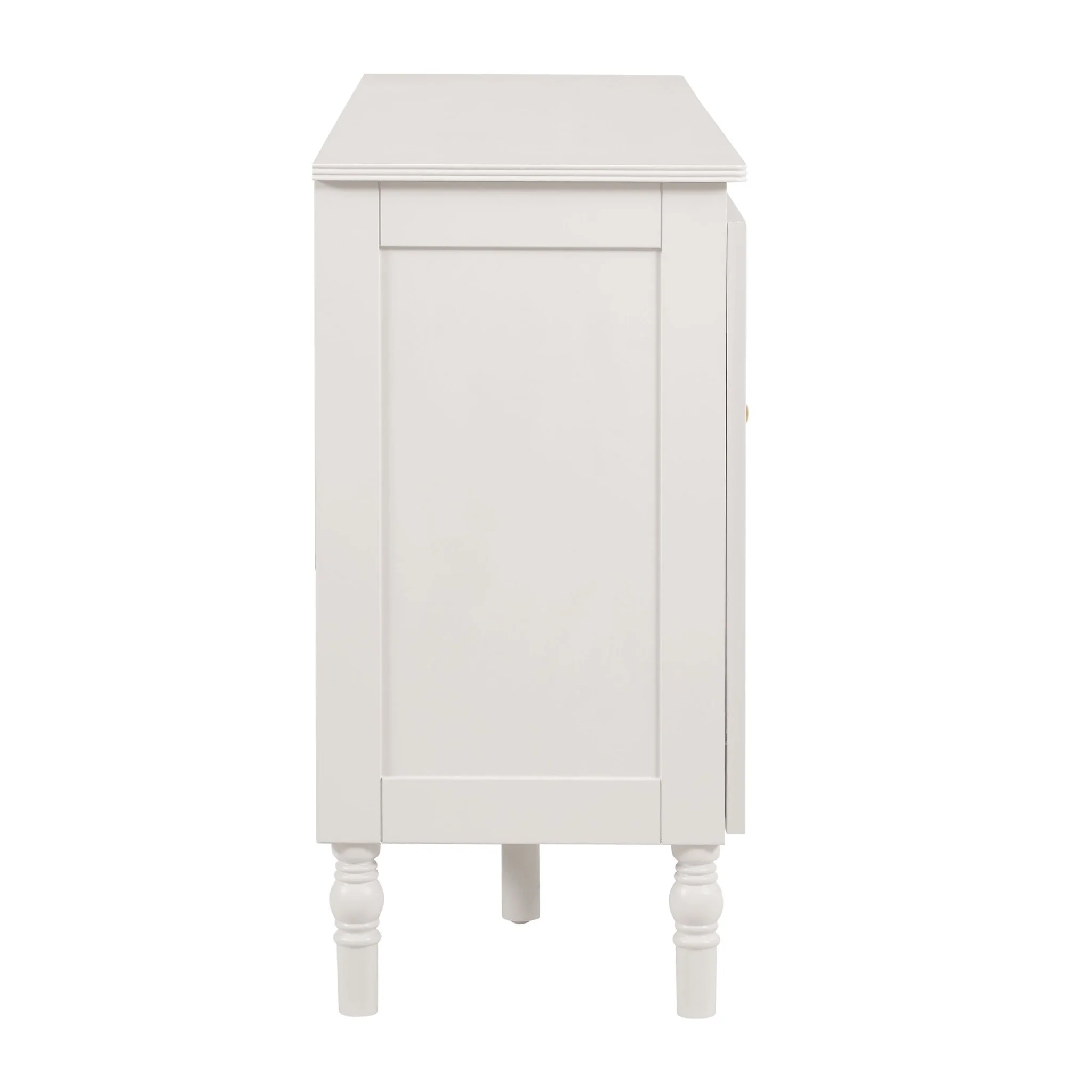 Ruby 4 Door Sideboard - Stone Grey - Image 6