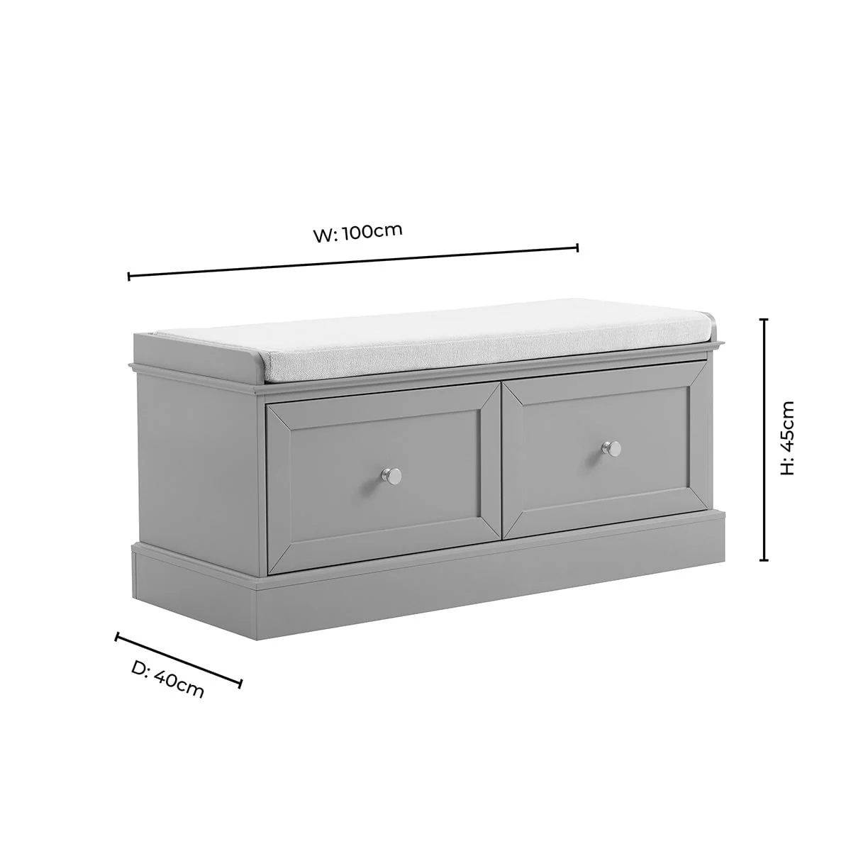 Ruby Seated Storage - Taupe - Image 8