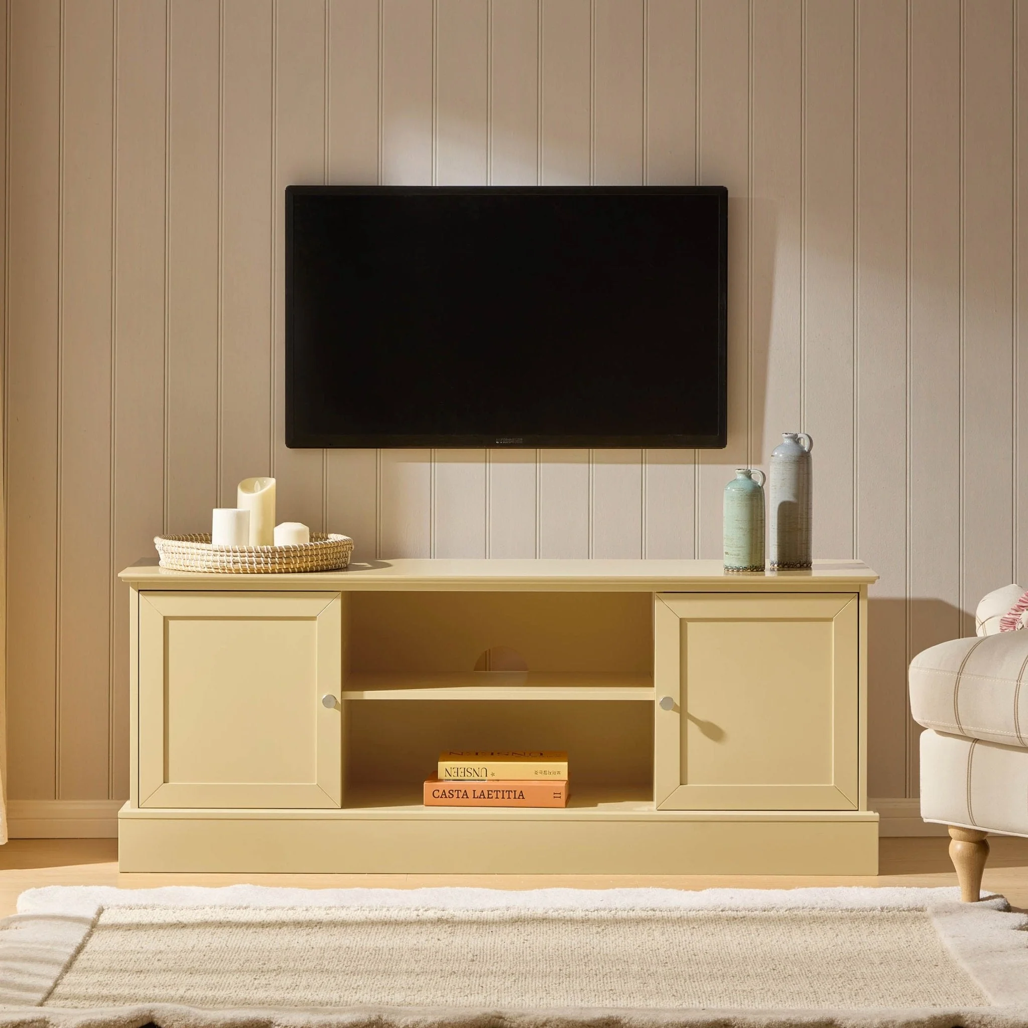 Ruby TV Unit for TVs up to 60"- Butter